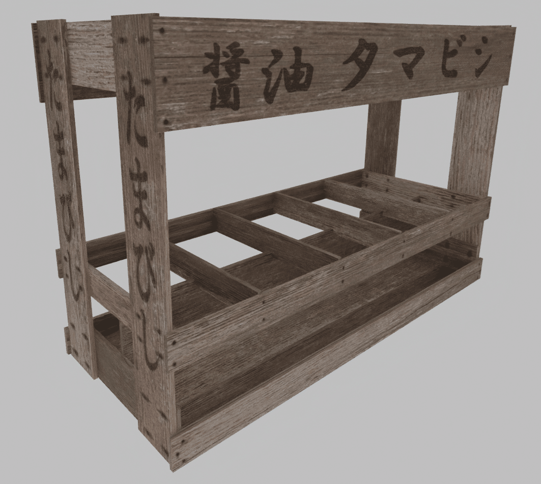 Blenderで仮想鉄ジオラマ製作記21～レトロケース#製作報告です