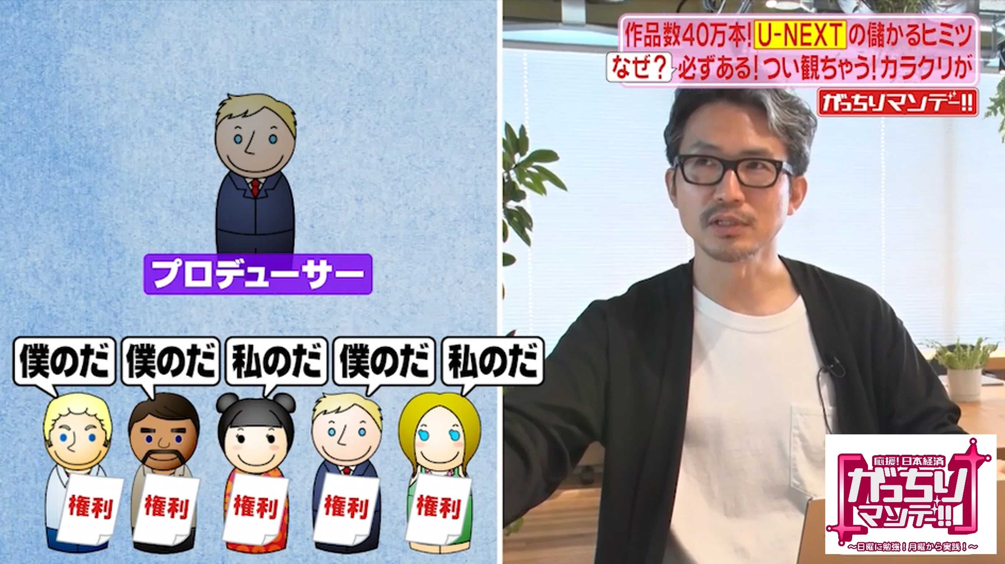 国内動画配信サービスの王者「U－NEXT」宇野社長が登場！①断トツ