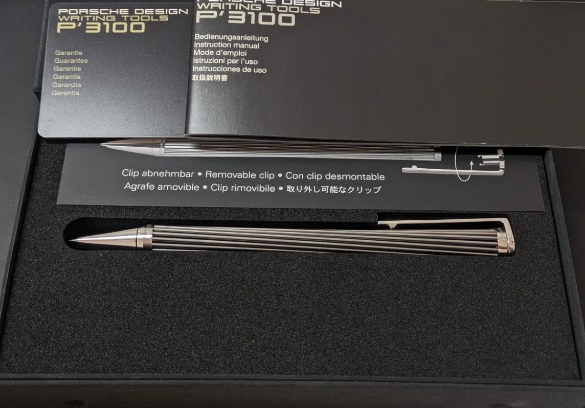 ポルシェデザインの筆記具について｜925