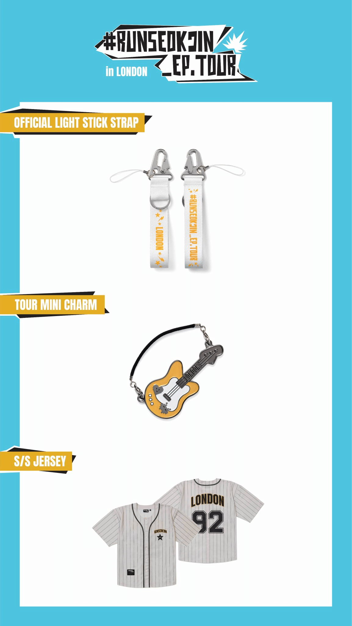 RUNSEOKJIN_EP.TOUR MERCH.｜beforesunrise59