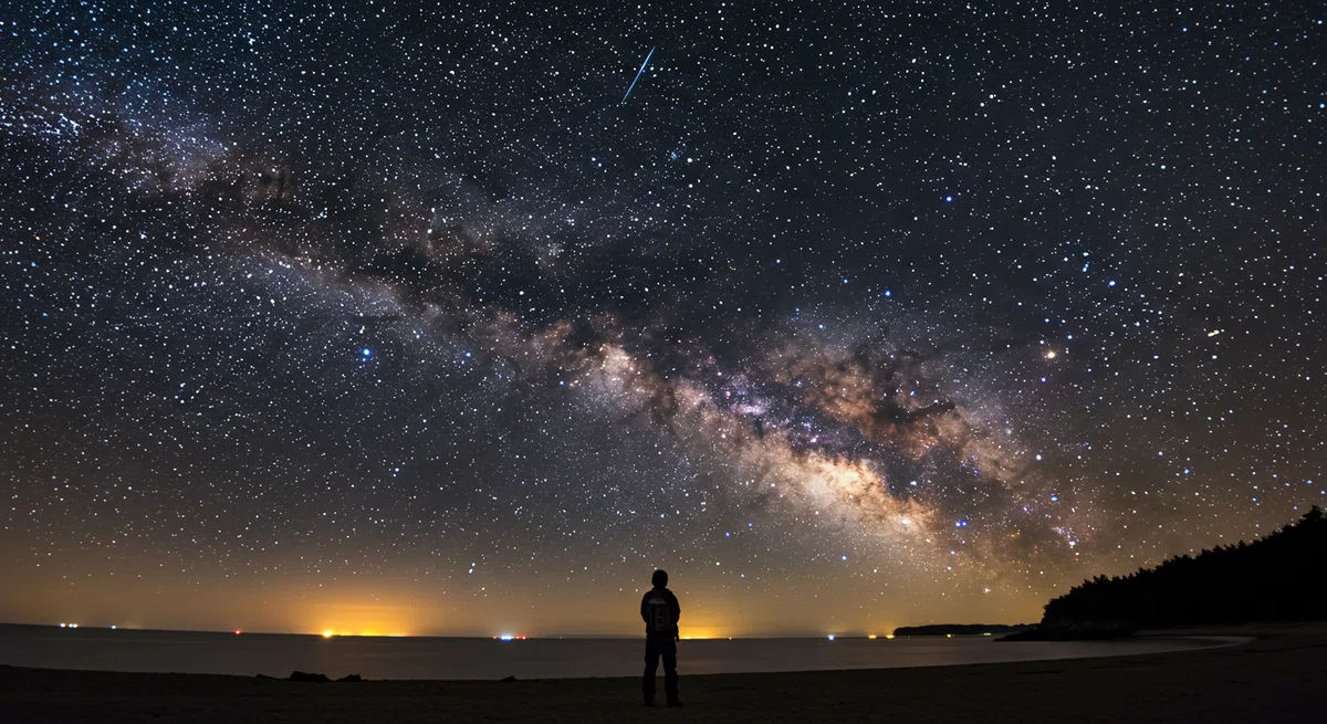 満天の星空