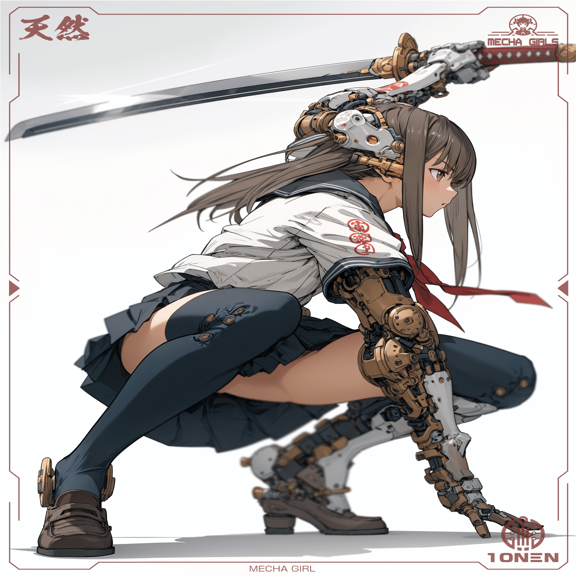 AI画像生成】2025年8月1日のイラスト【X：てんねんの7月の