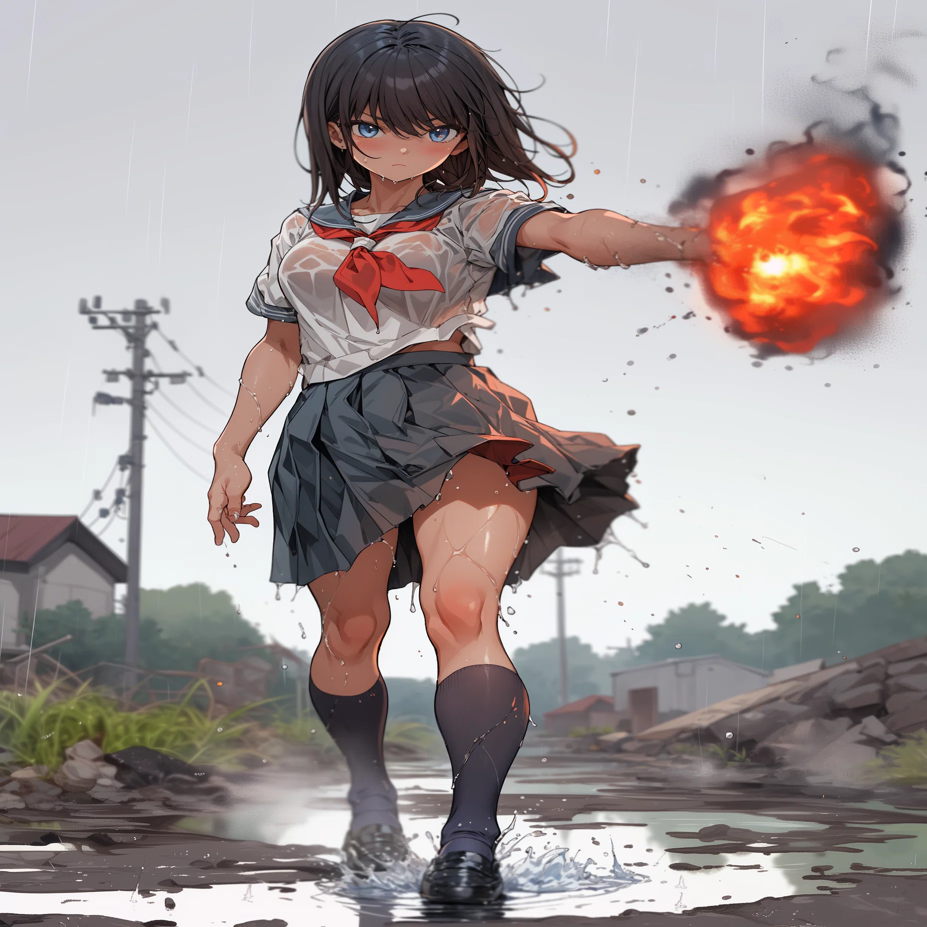 AI画像生成】2025年8月1日のイラスト【X：てんねんの7月の