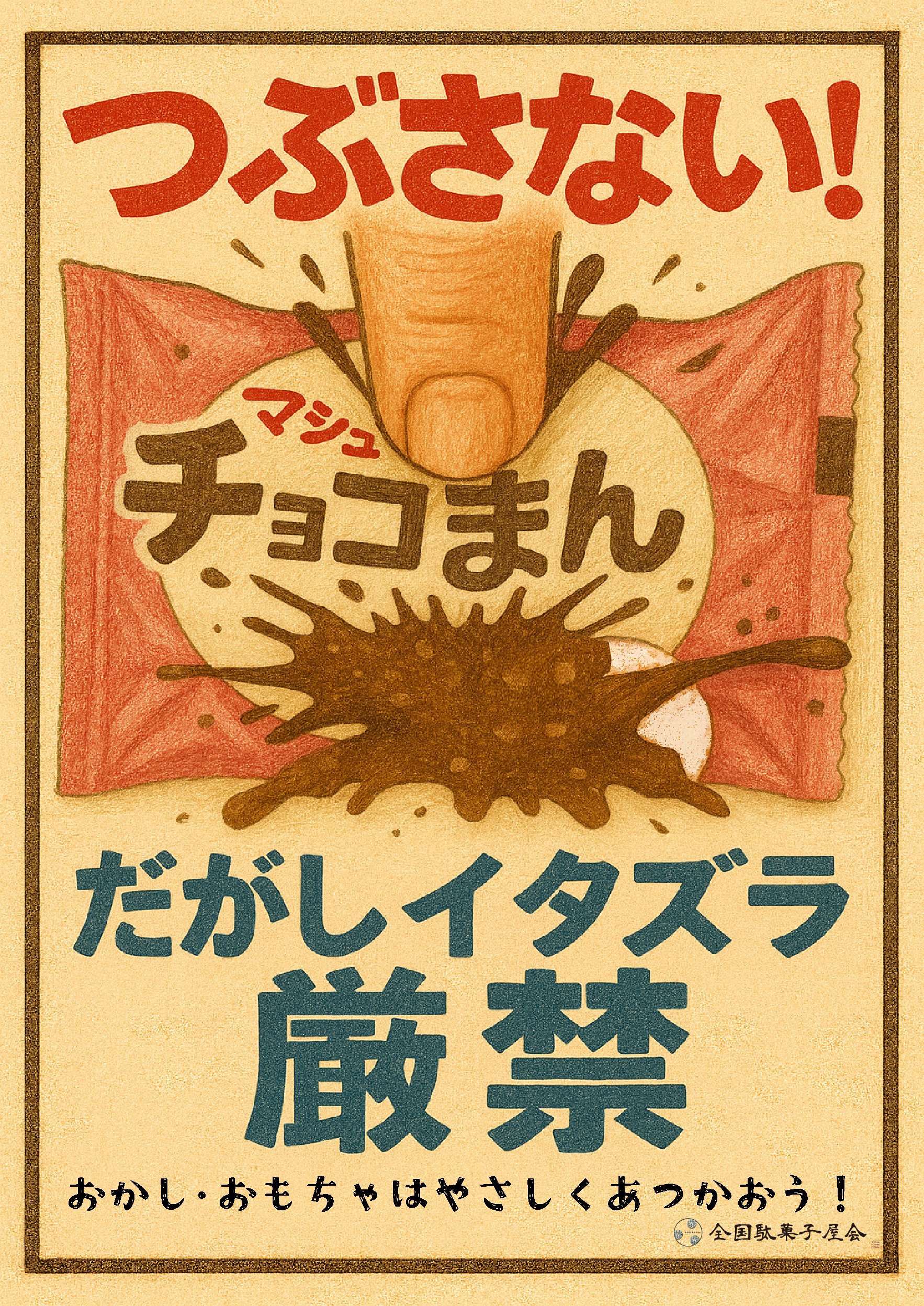 駄菓子屋さん専用フリーポスター新作ご案内です！！｜全国駄菓子屋会