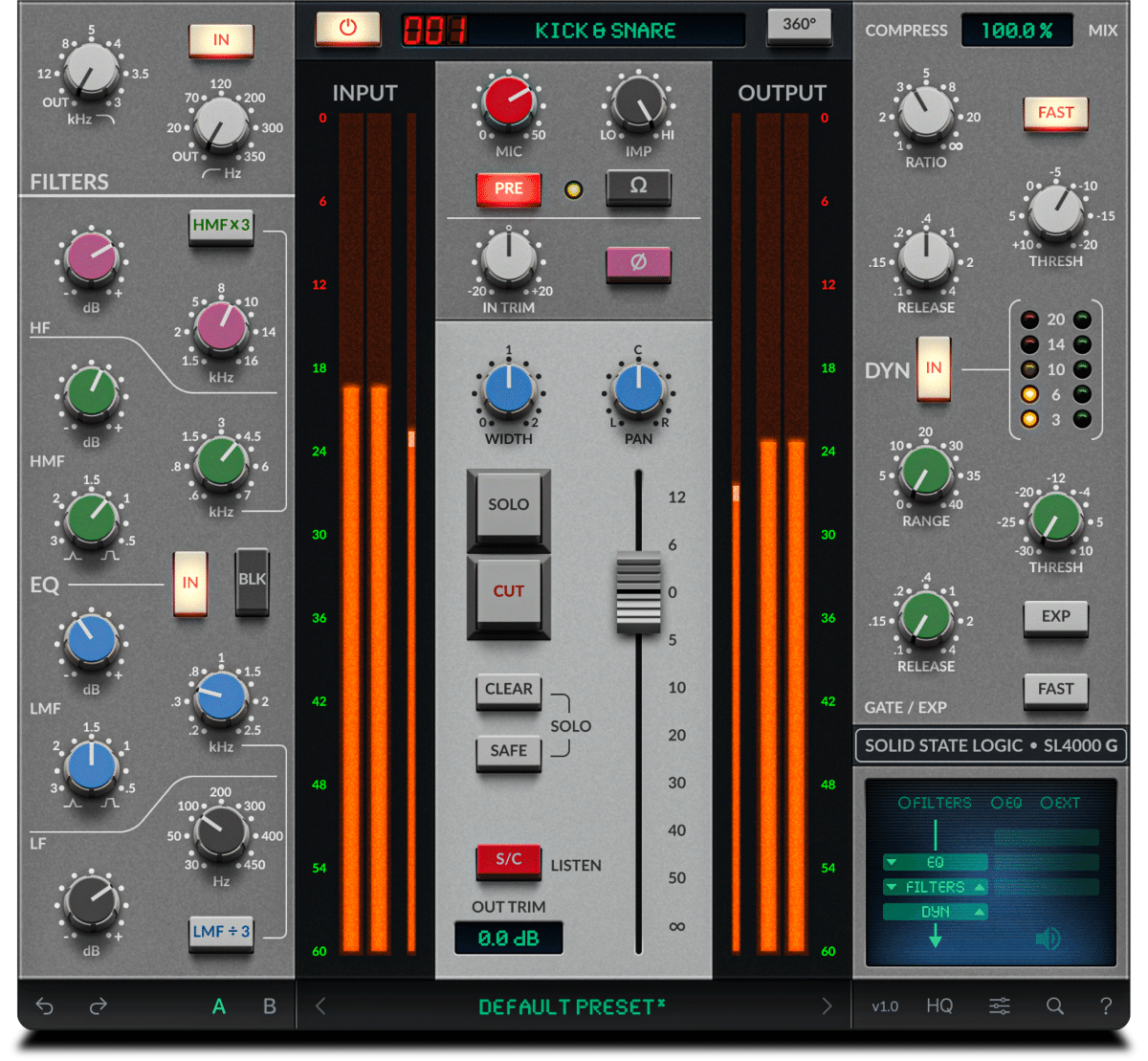 SSLの音を体感したい方必見！✅SL4000Eチャンネル実機 アウトボード SSLの音を体感したい方必見！✓SL4000Eチャンネル実機 アウト