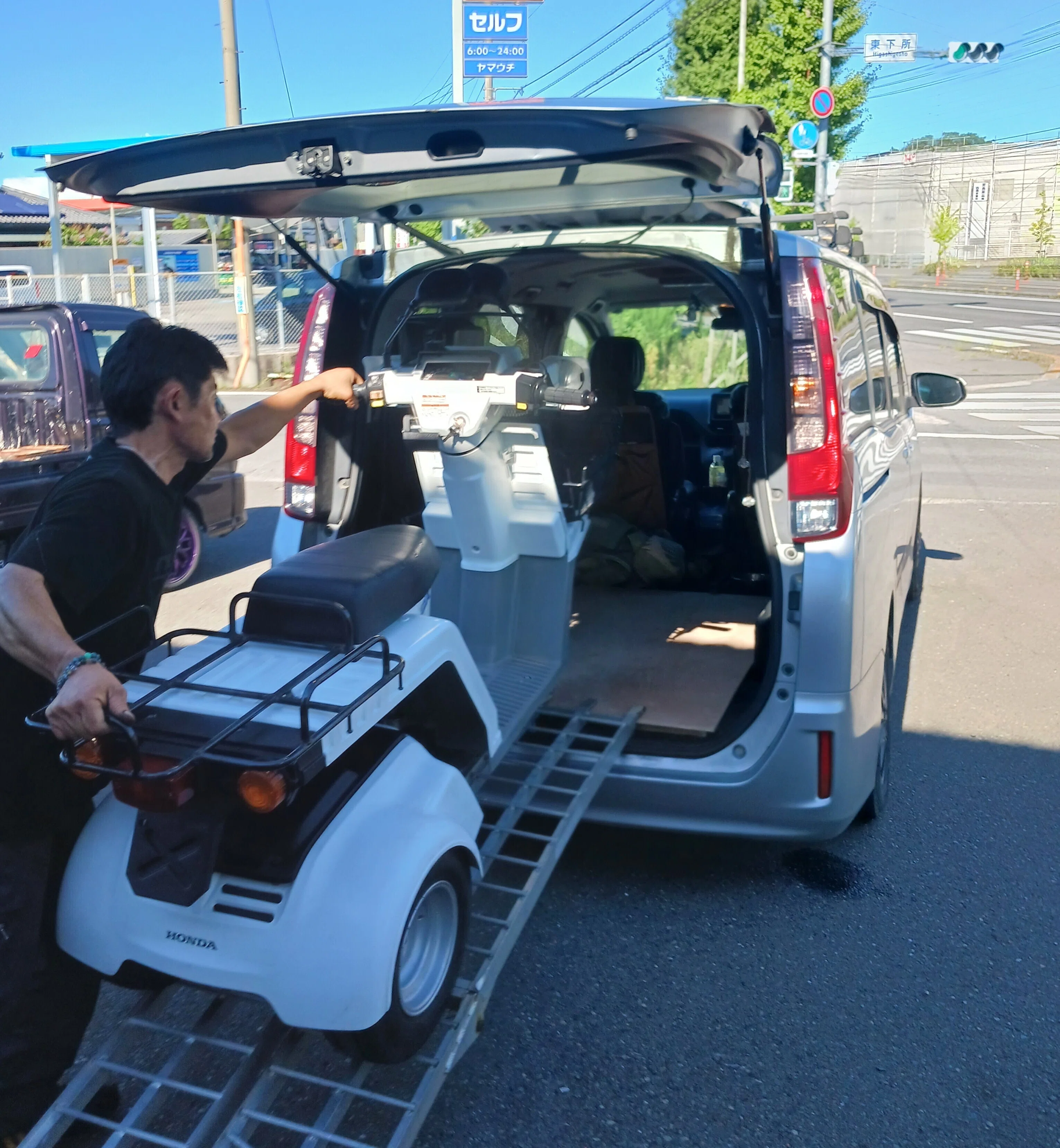 86歳ライダーの愛車①3輪バイク「ジャイロX」を導入｜中山道雄