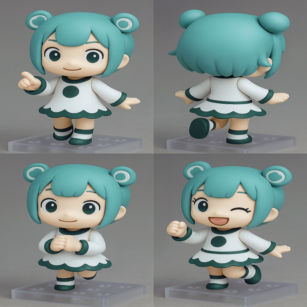 デフォルメフィギュアごっこ｜ 伊達ワル修理師＆AI チャピコ｜伊達ワル