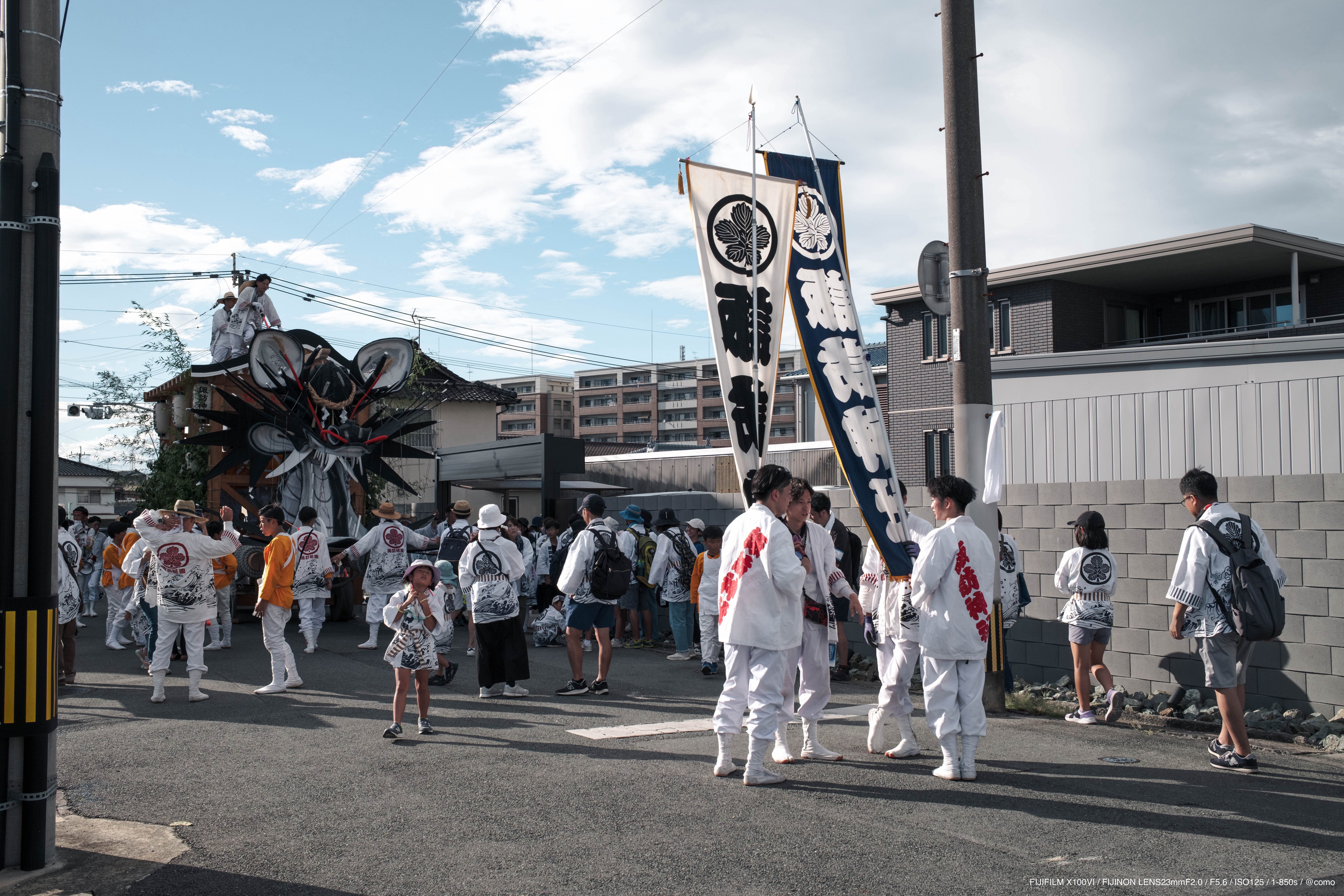 日本一かっこいいお祭り、おおむた大蛇山まつりへ / FUJIFILM X100Ⅵ｜como
