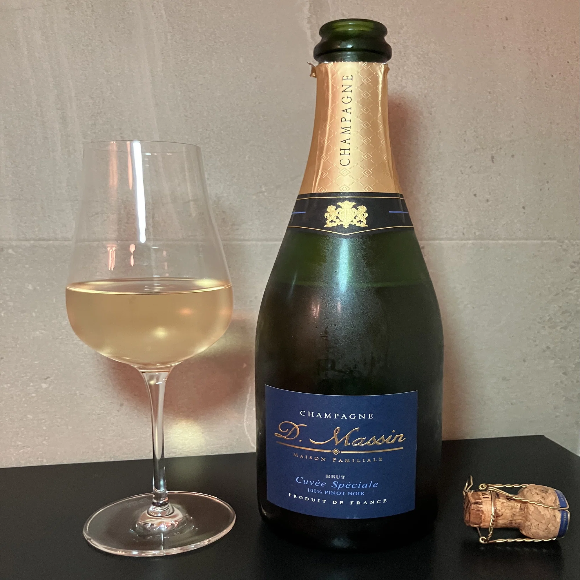 750探検隊11 D. Massin Cuvée Spéciale Brut@Champagne Dominique 