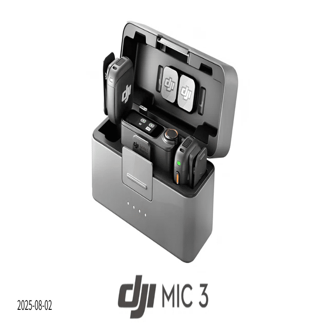 DJI MIC 3 早い者勝ち！！ DJI、ワイヤレスマイク「DJI Mic 3」を発売。小型で最大4Ch独立出力に