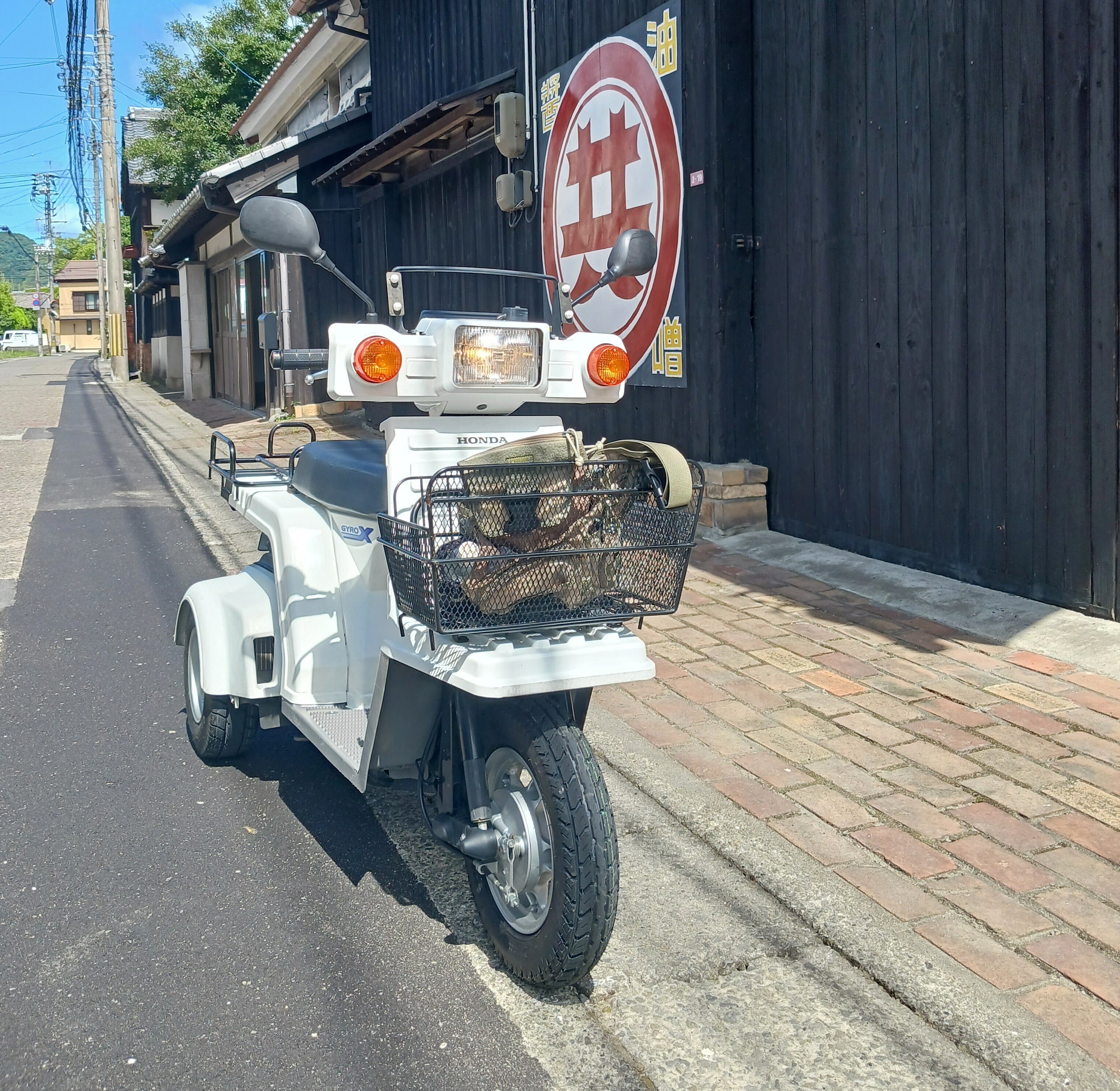86歳ライダーの愛車②ジャイロXを整備。田舎の厳しい交通事情｜中山道雄