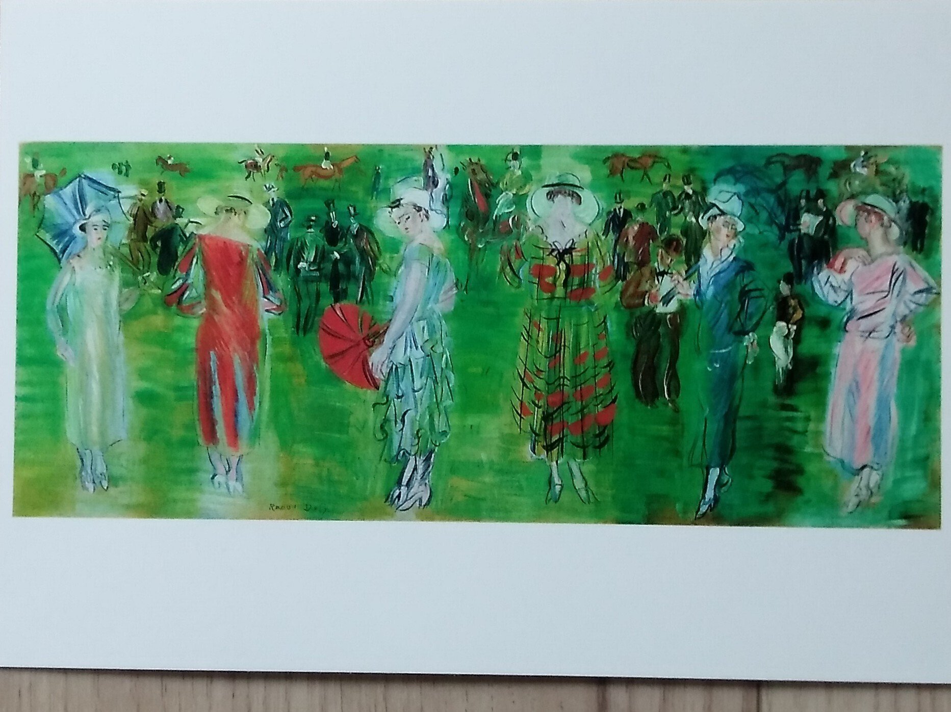 アーティゾン美術館、マイ絵葉書コレクション ラウル・デュフィ、中村