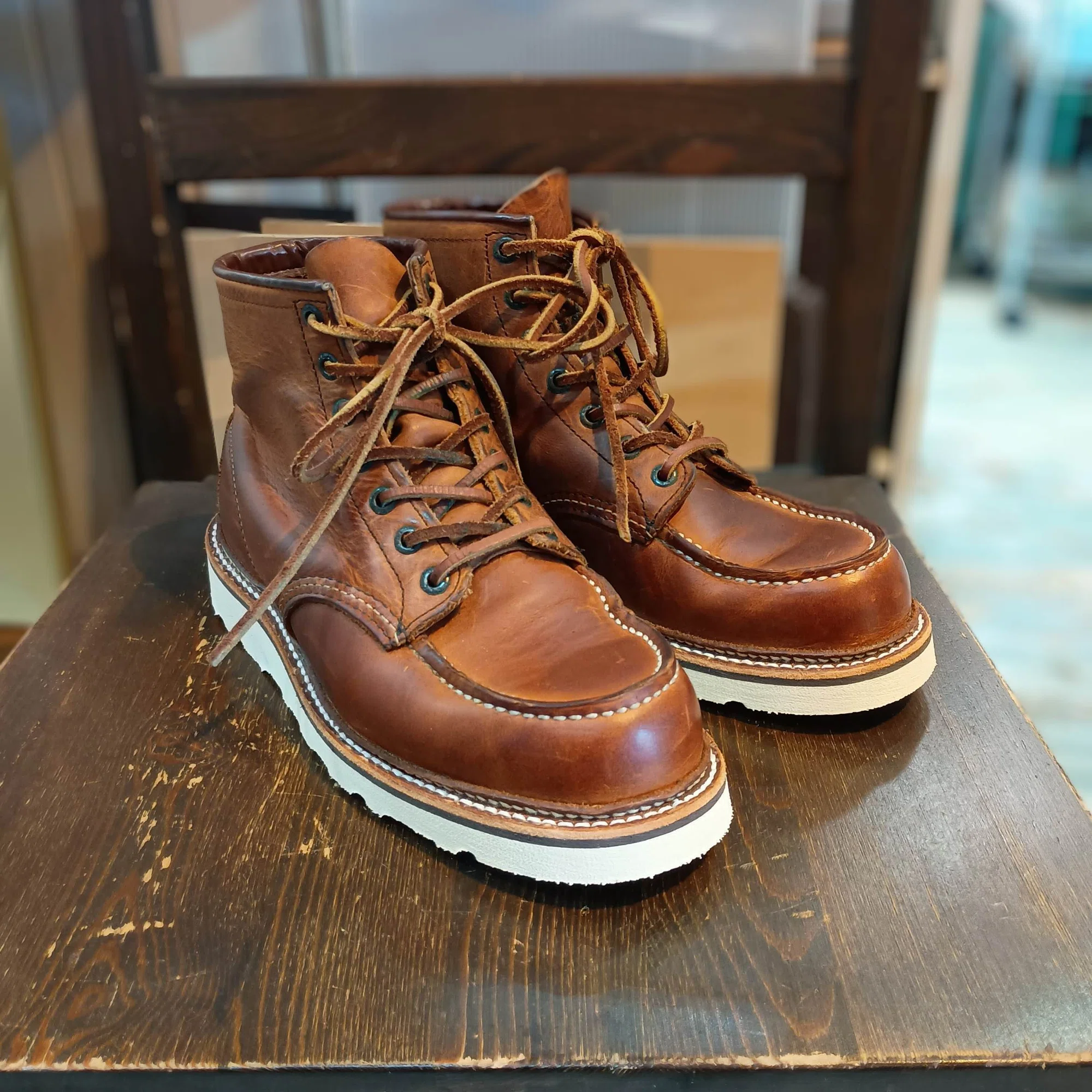 Resole/オールソール】Red Wing/レッドウィング#1907+vibram#4014 