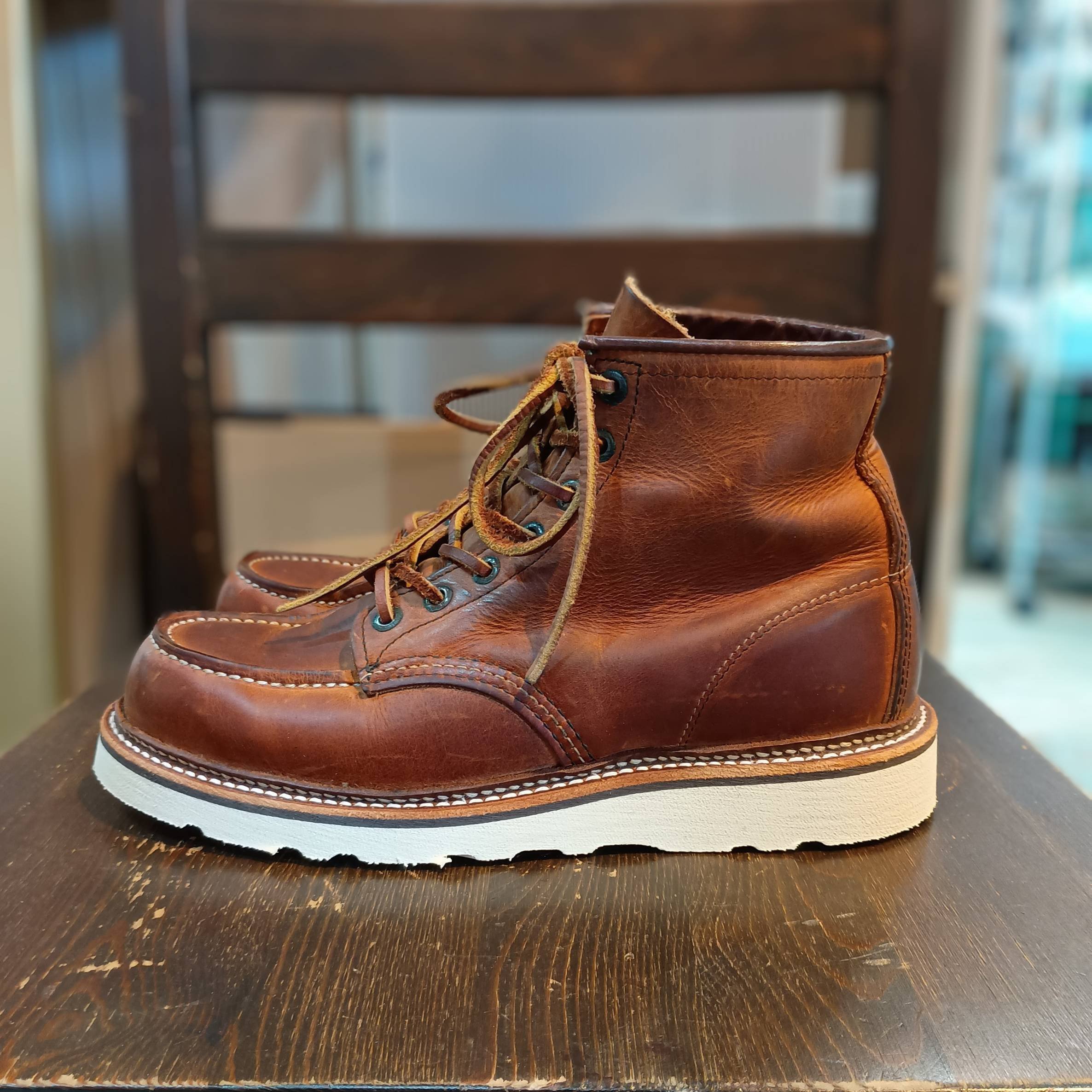 レッドウィング 1907《sole custom！》Vibram＃2021未使用 レッドウィング 1907《sole custom！》Vibram＃2021未使用 - メルカリ