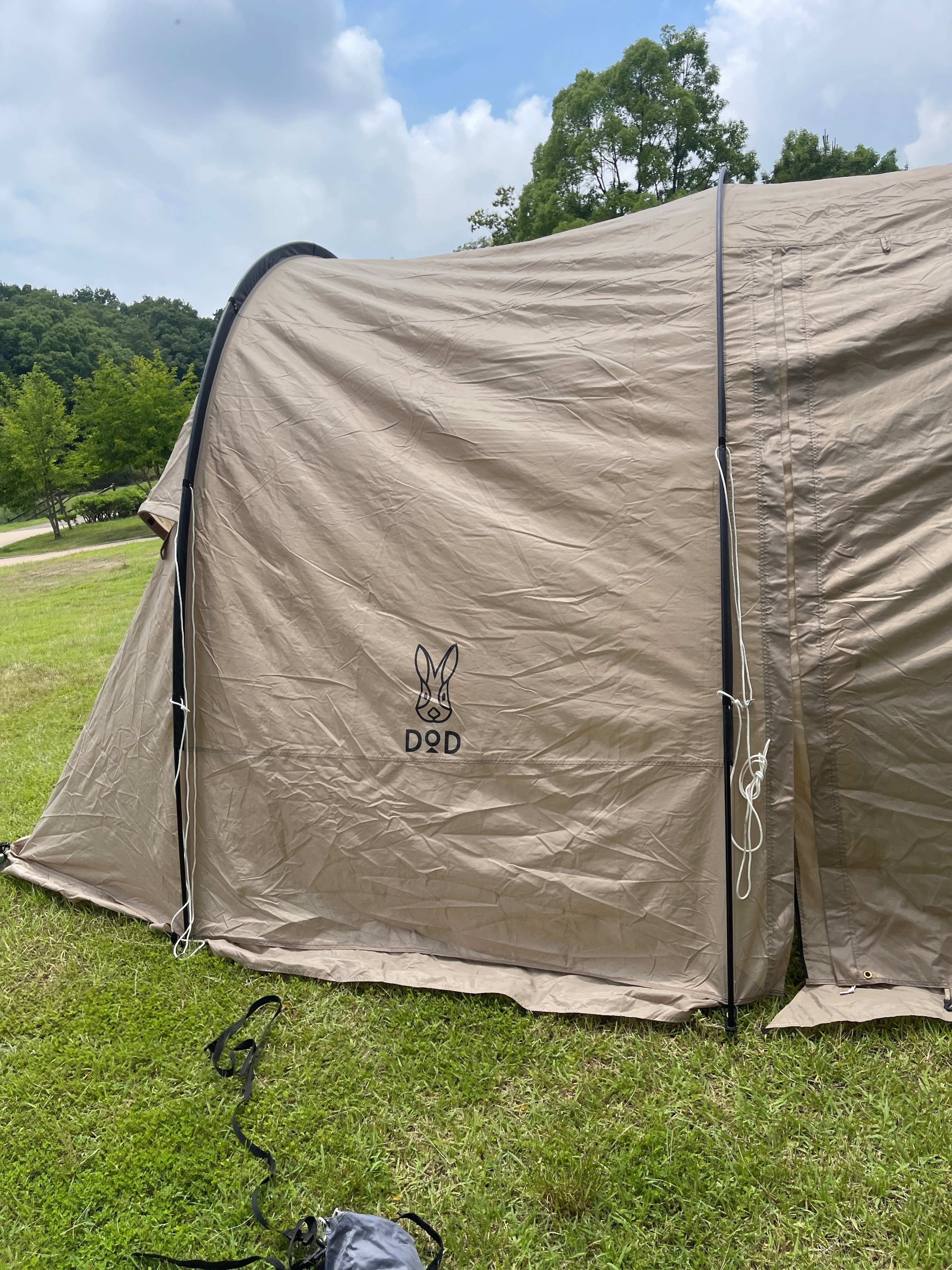 夏のキャンプにオススメなカマボコテント。｜ぜん【ZEN TRIP】