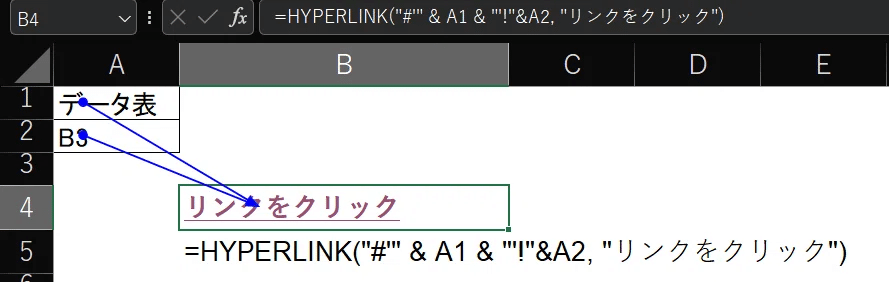 確認用ページ セル10枚 EXCEL] 別シートの指定セルへの移動はワンクリックで！（リンク入門②