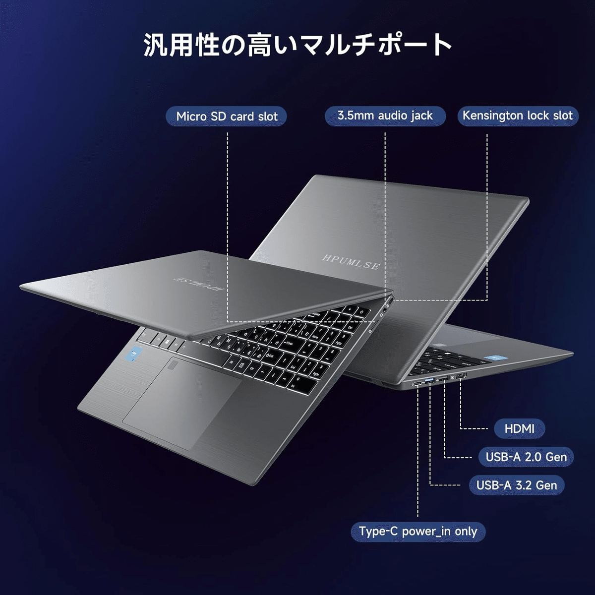 副業に最適！Windows11薄型ノートパソコン 第7世代 カメラ付 118
