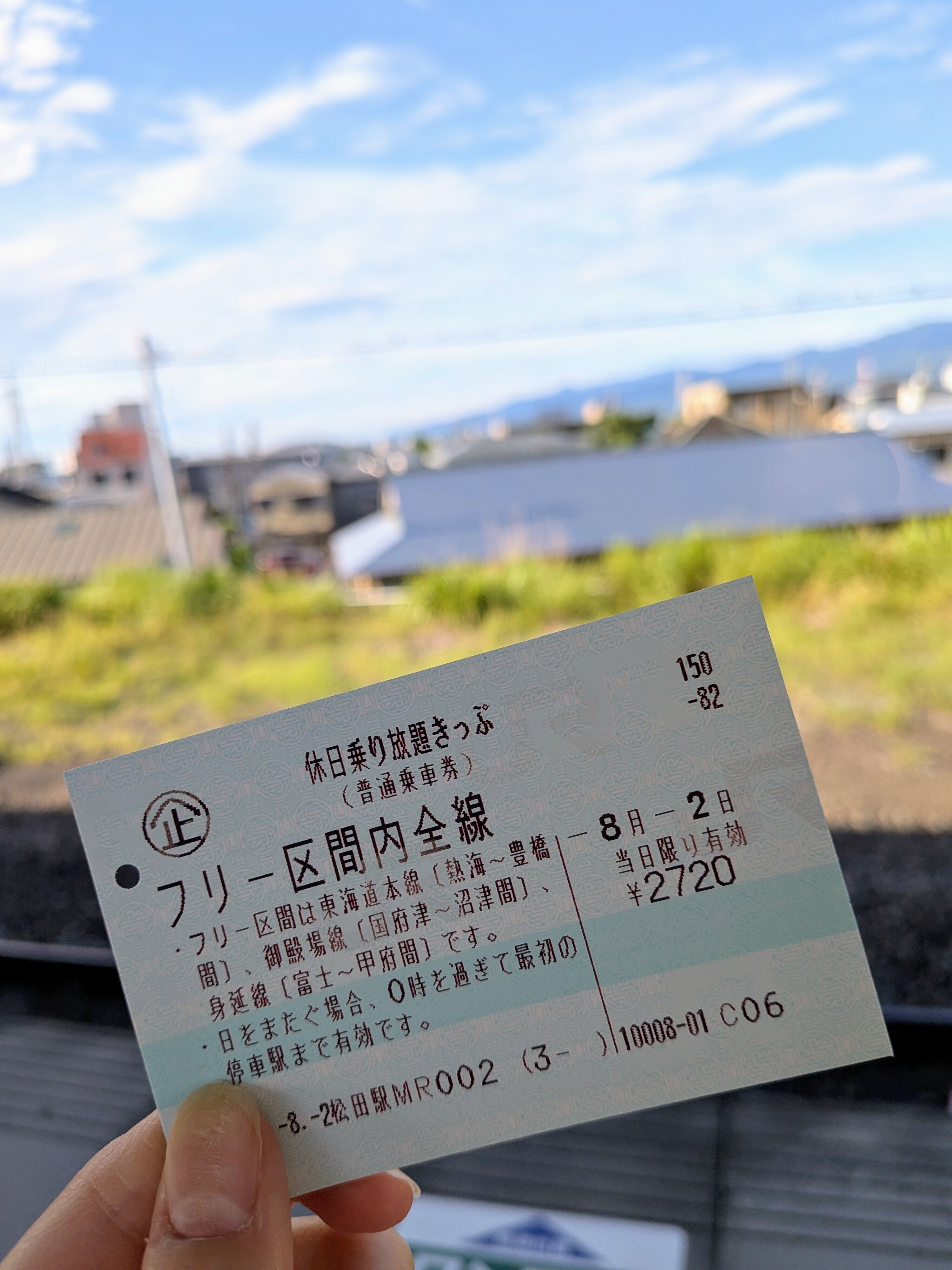 名古屋、沼津区間新幹線乗車券 お安く東京に行こう