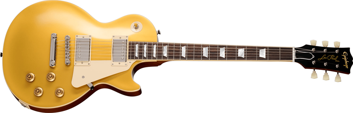 Epiphone 〖カスタムショップ レスポール〗ゴールドトップ エピフォン×ギブソン・カスタムショップで実現した本格スペック