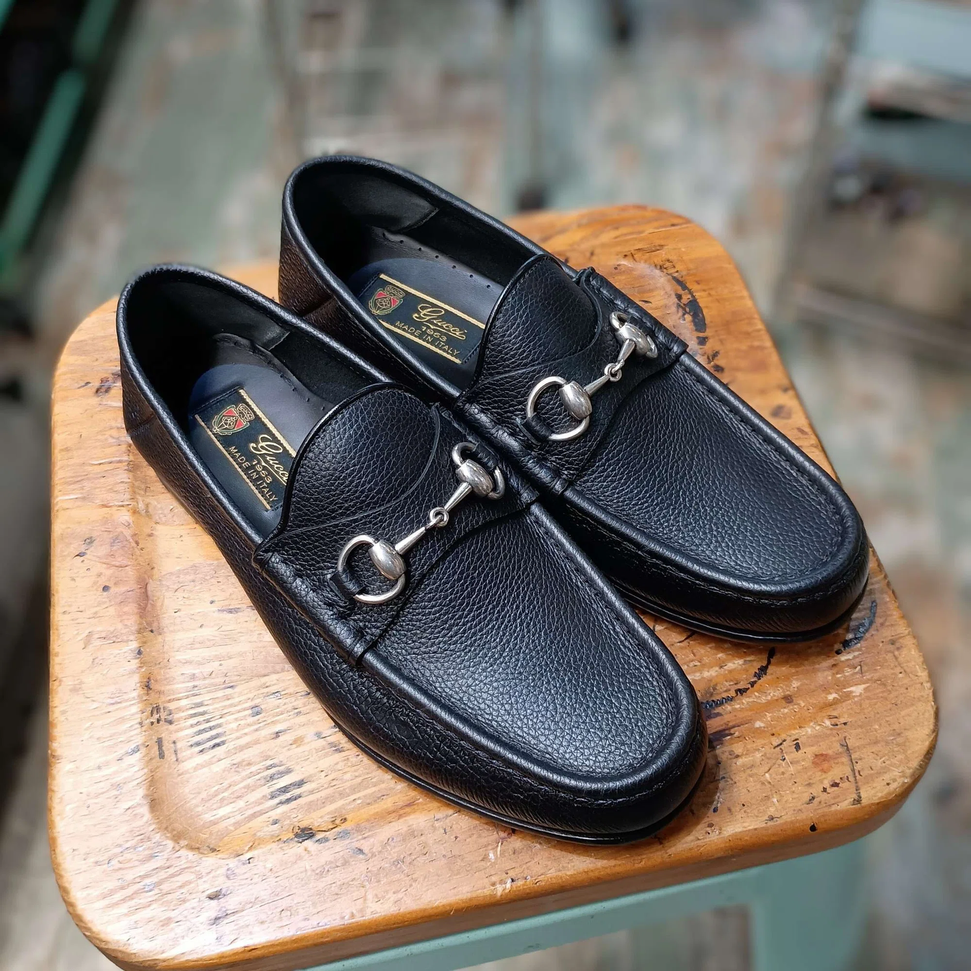 ハーフラバー＋トゥスチール補強】Gucciビットローファー｜CREA Repair 