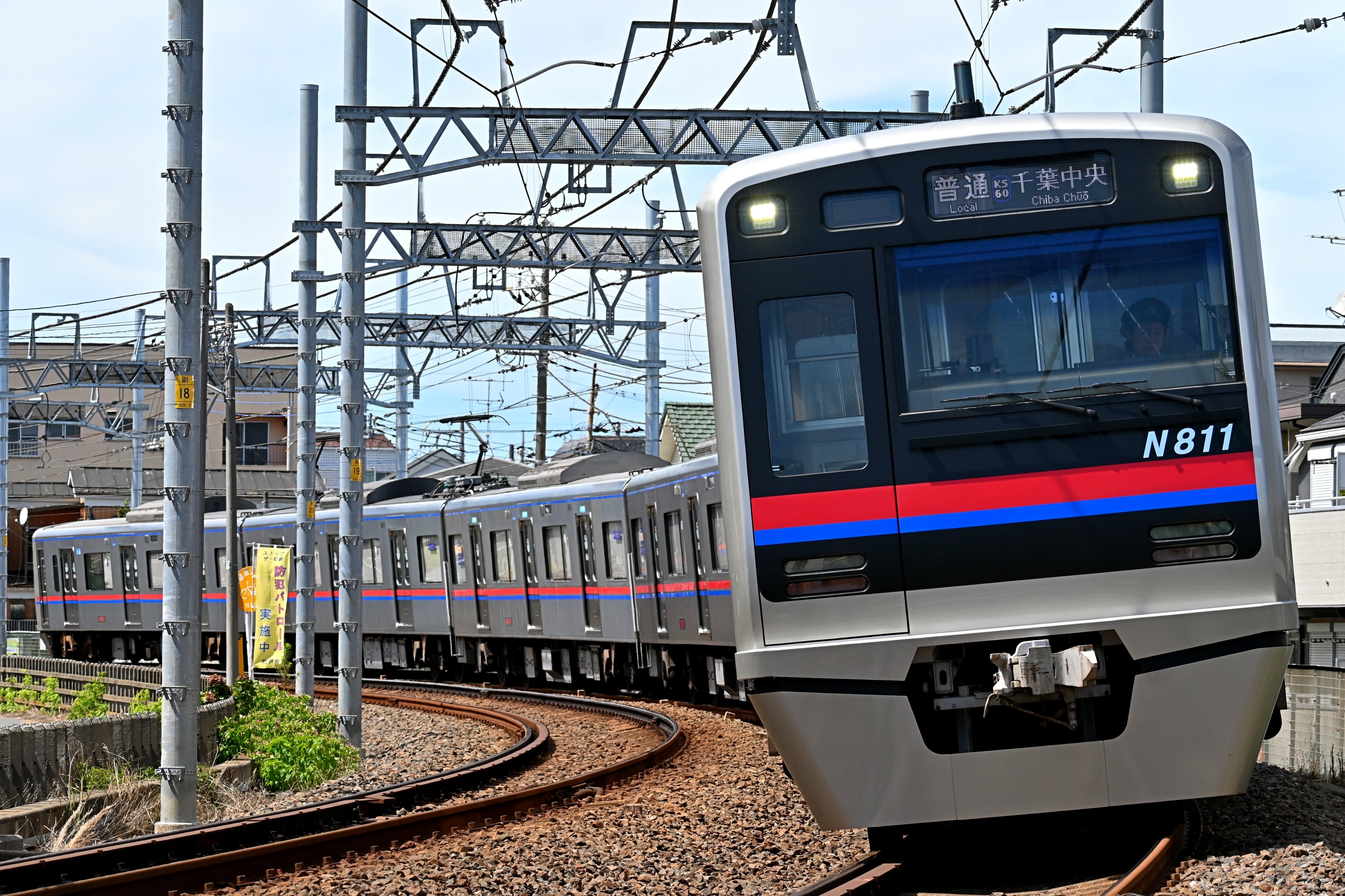 京成松戸線・本線 8月上旬のニュース（3023F 回送・80000形2本目