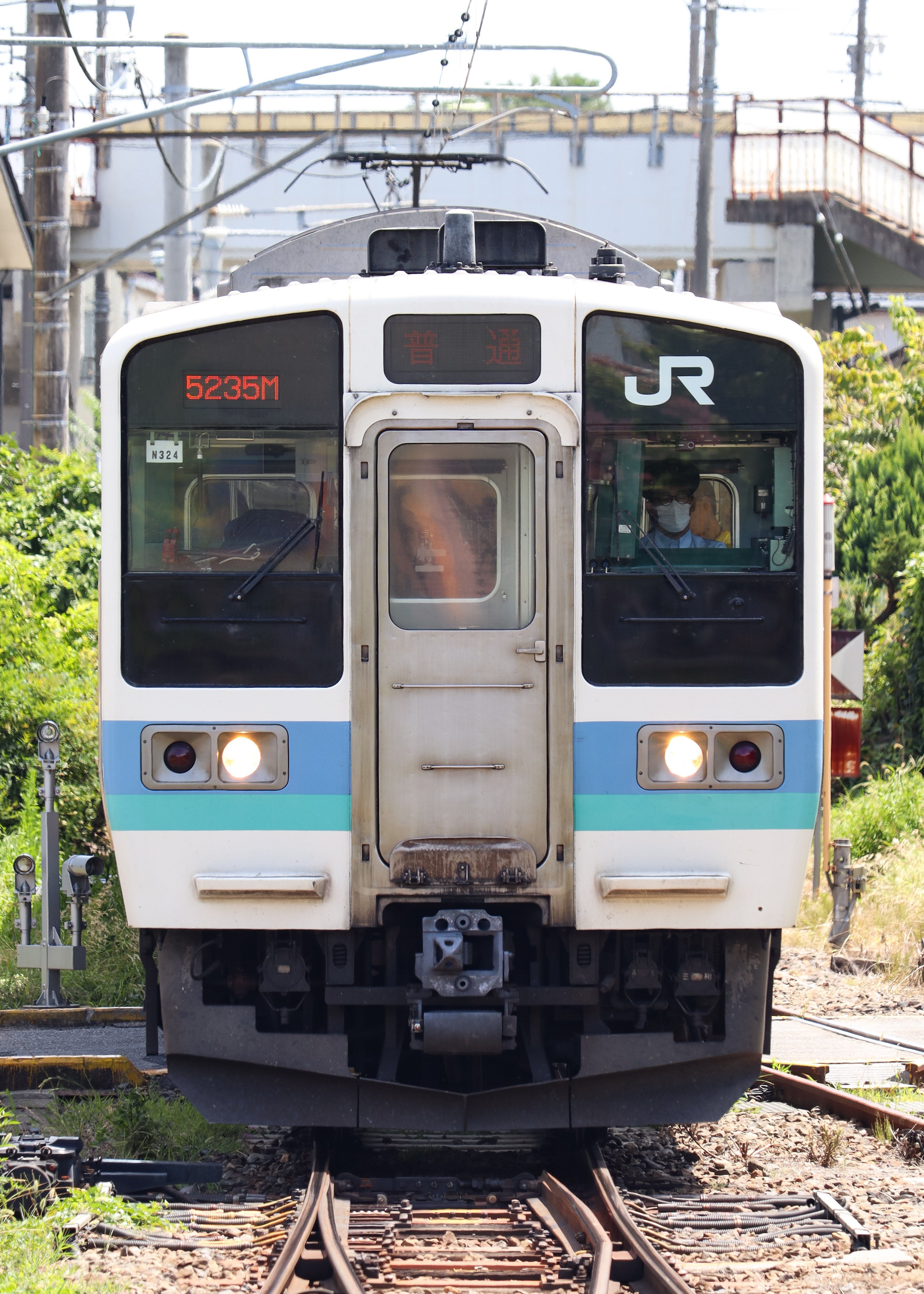 松本ぼんぼん開催に伴う臨時列車を撮影。｜鐘 紡