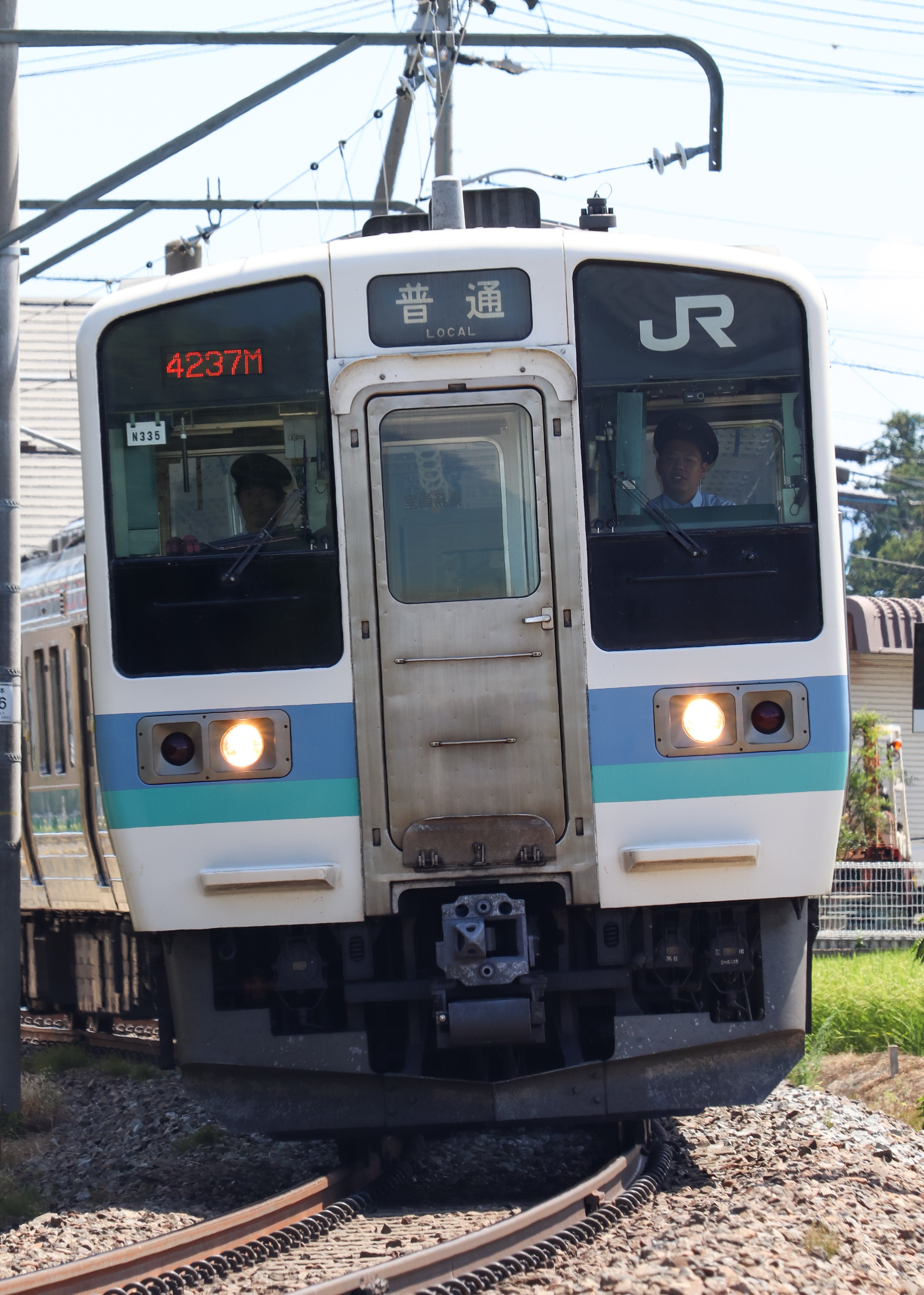 松本ぼんぼん開催に伴う臨時列車を撮影。｜鐘 紡