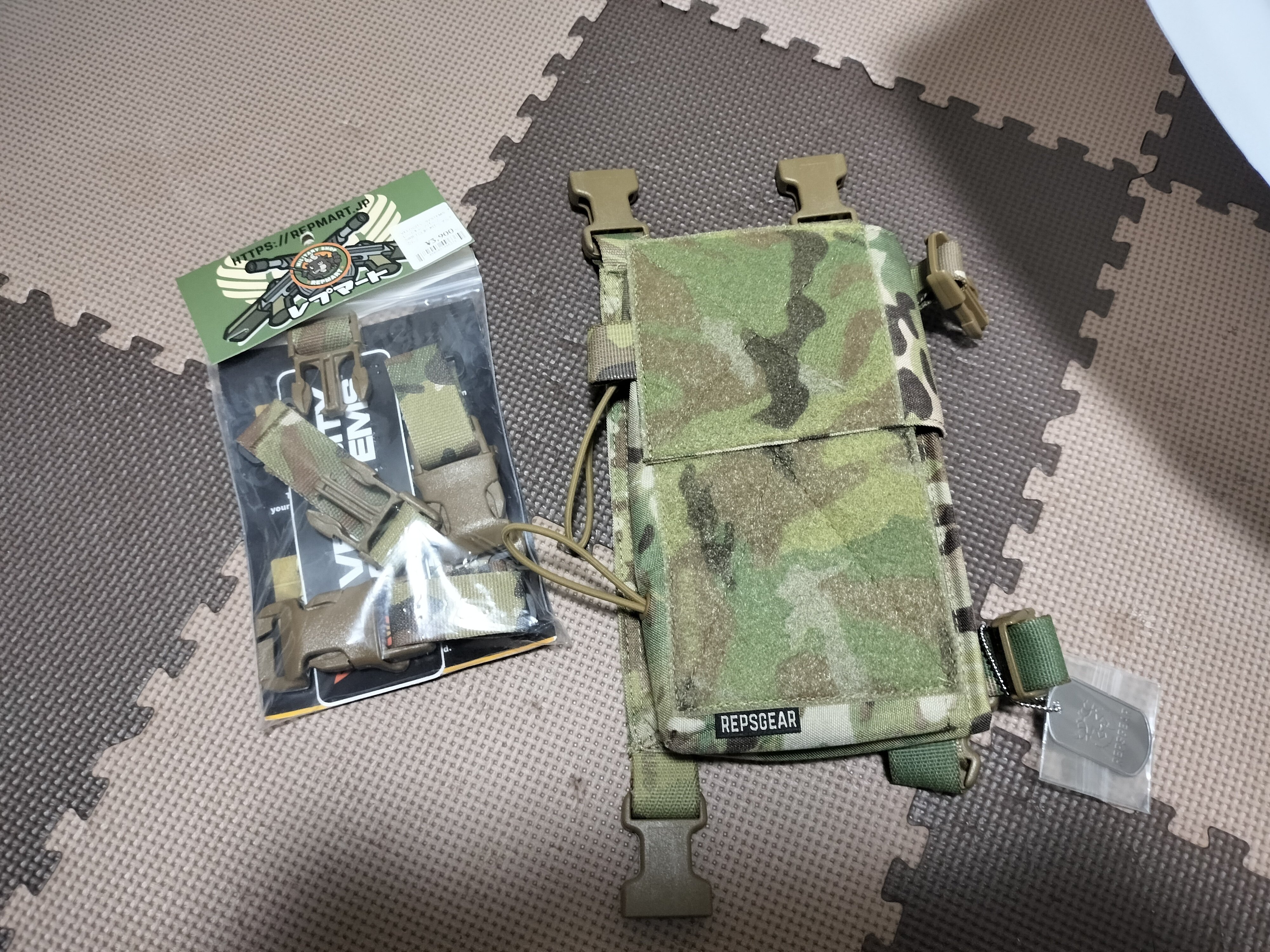 プレキャリ　サバゲー用 EMERSON Krydexタイプ ロービズスリックプレートキャリア (Mk3 Micro