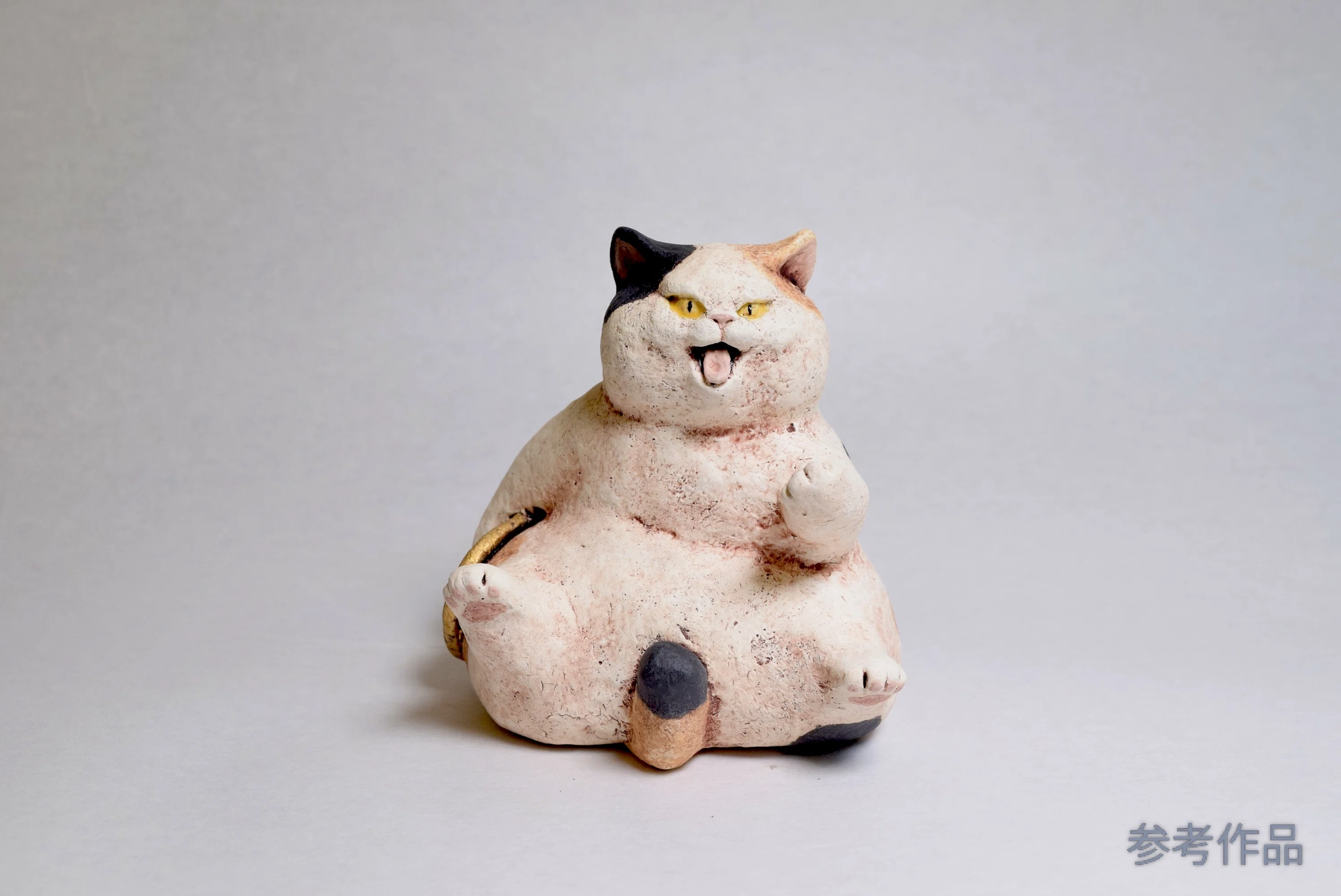 沖縄デパートリウボウ「猫づくし展2」 作家紹介【白亜器】｜王冠印雑貨店