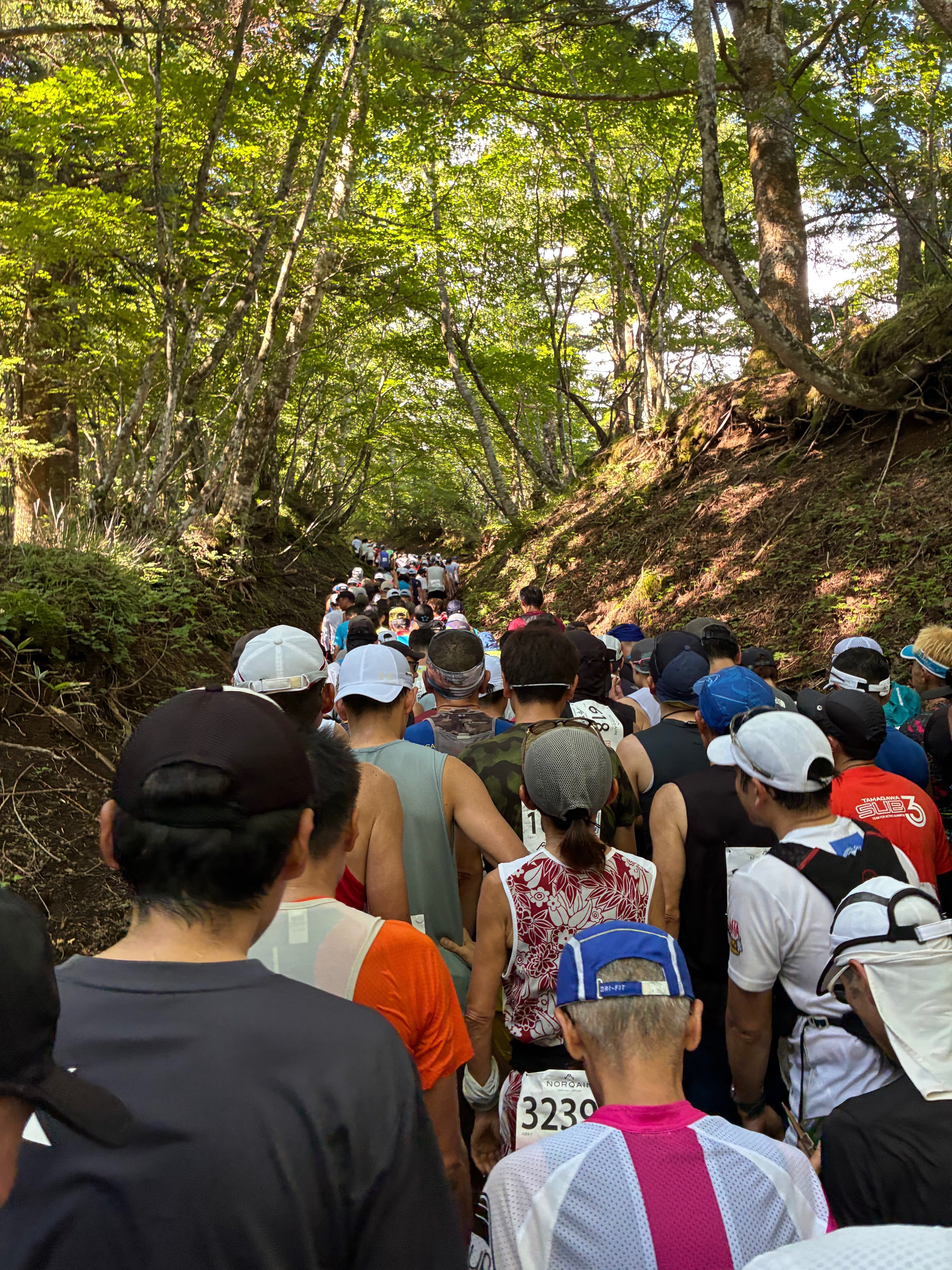 しーちゃんロケット、5合目超えず！第78回富士登山競走山頂コース