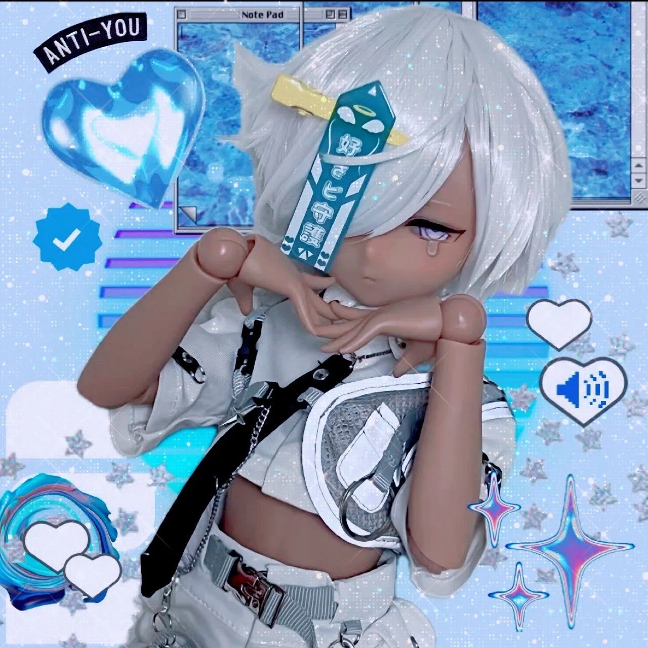 IMOMODOLL(チョコ肌)をカスタムする【お披露目編】｜犬鳴