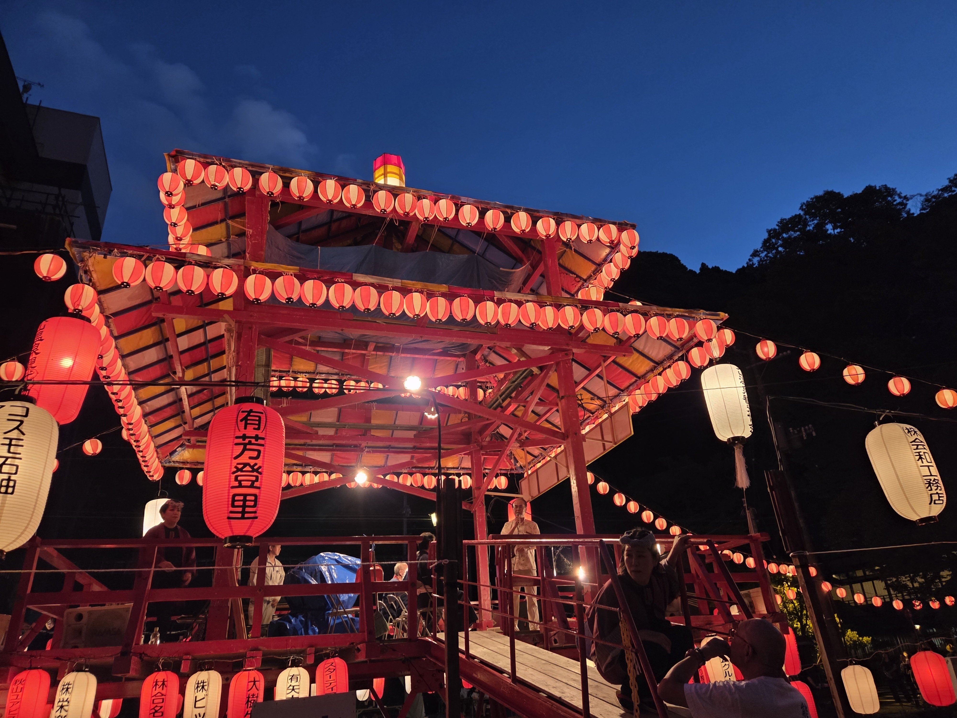 会津東山盆踊り🏮大熊町民の夕べ🏮｜佐藤亜紀(大熊町/Fukushima)