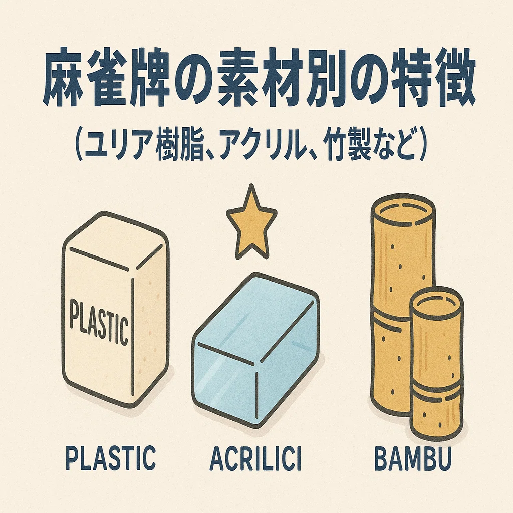 麻雀牌の選び方完全ガイド：サイズ・素材・おすすめ人気商品と購入の