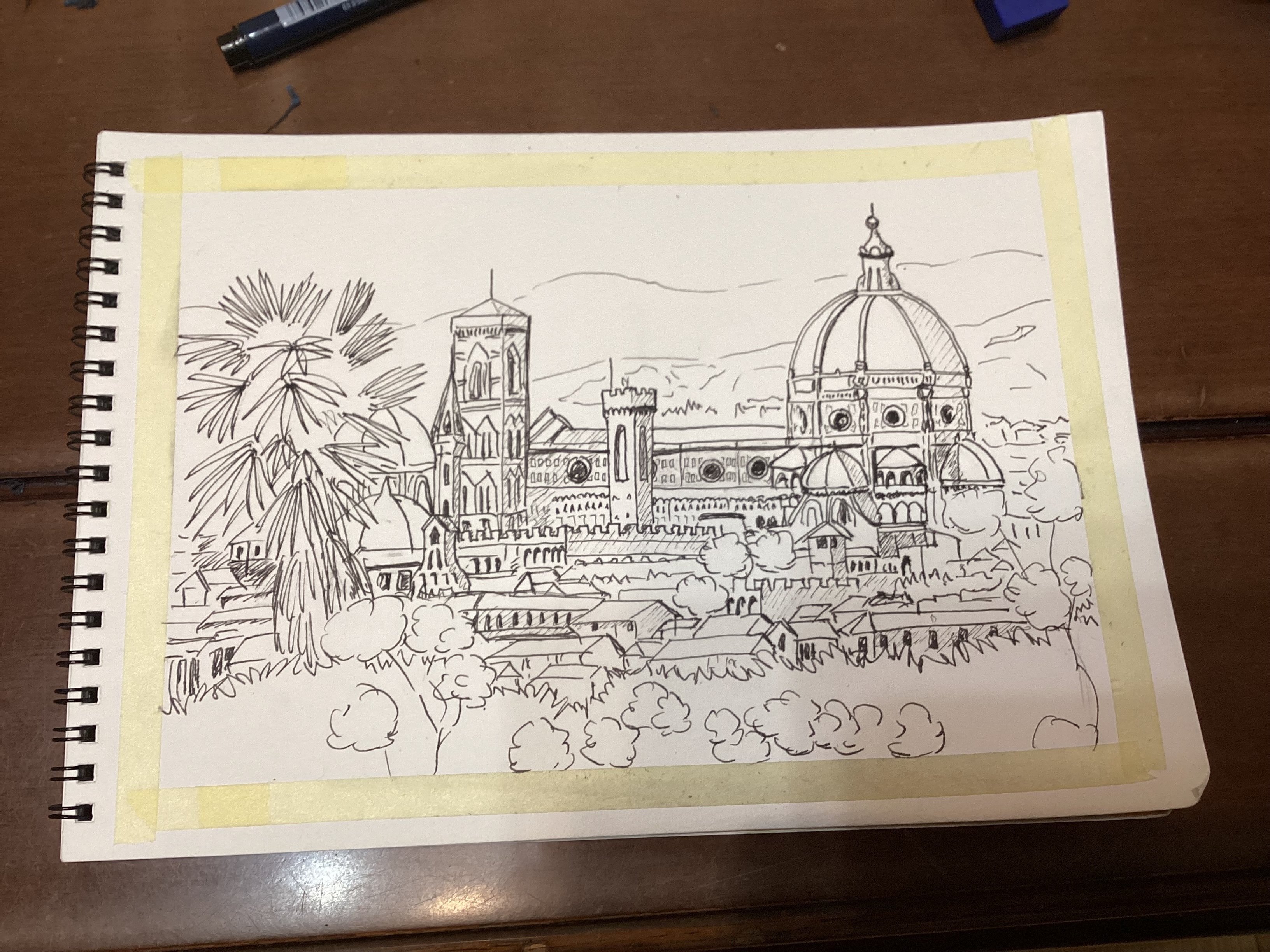 水彩色鉛筆で描いてみた（8）｜玄武「基」へら浮子師