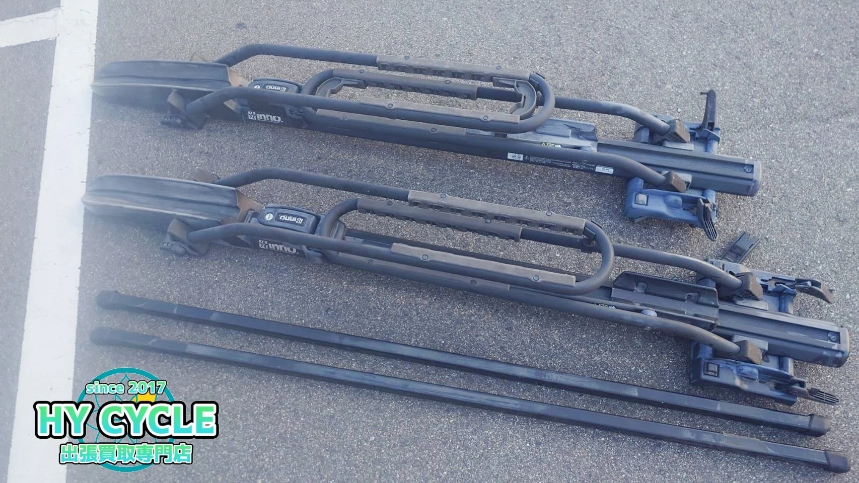 入荷情報】INNO製タイヤホールド式サイクルキャリア（2台セット）入荷 