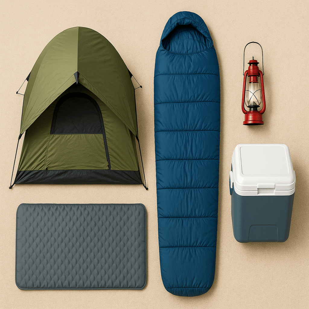 キャンプ初心者向け｜夏休み必須キャンプ道具リスト｜workAI