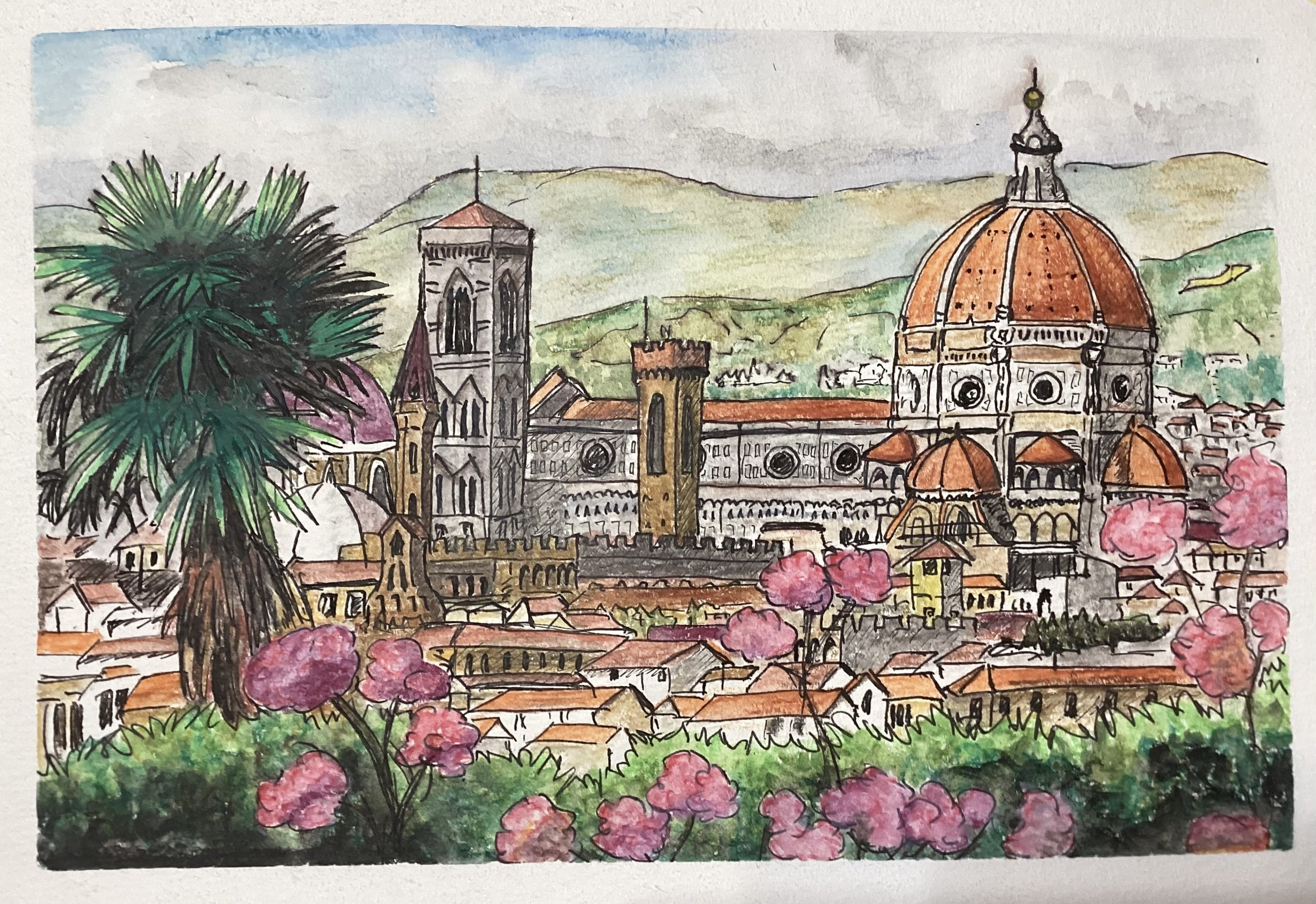 水彩色鉛筆で描いてみた（8）｜玄武「基」へら浮子師