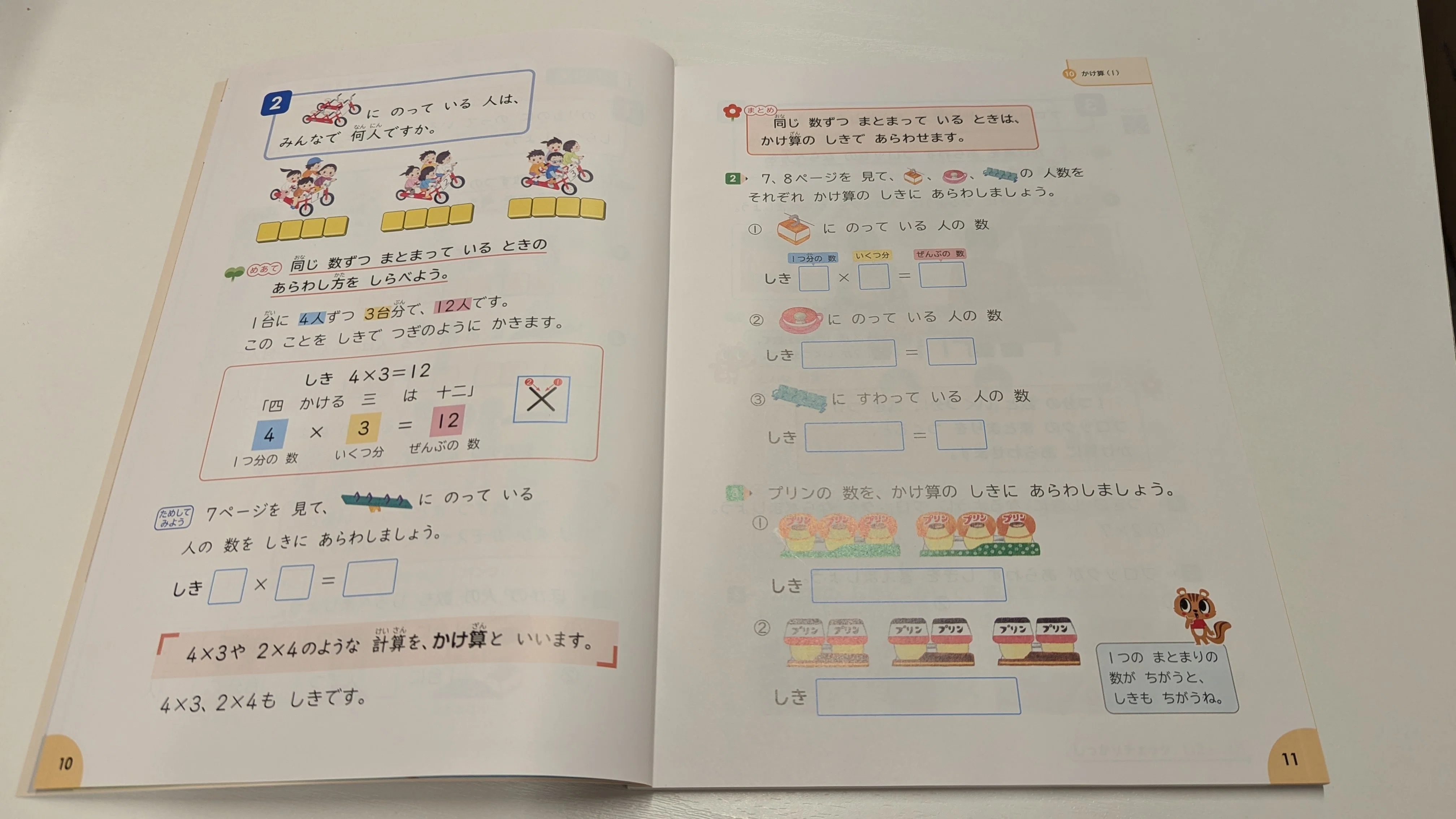 ファクトチェック：算数教科書の「ひとつ分の数×いくつ分＝ぜんぶの数 