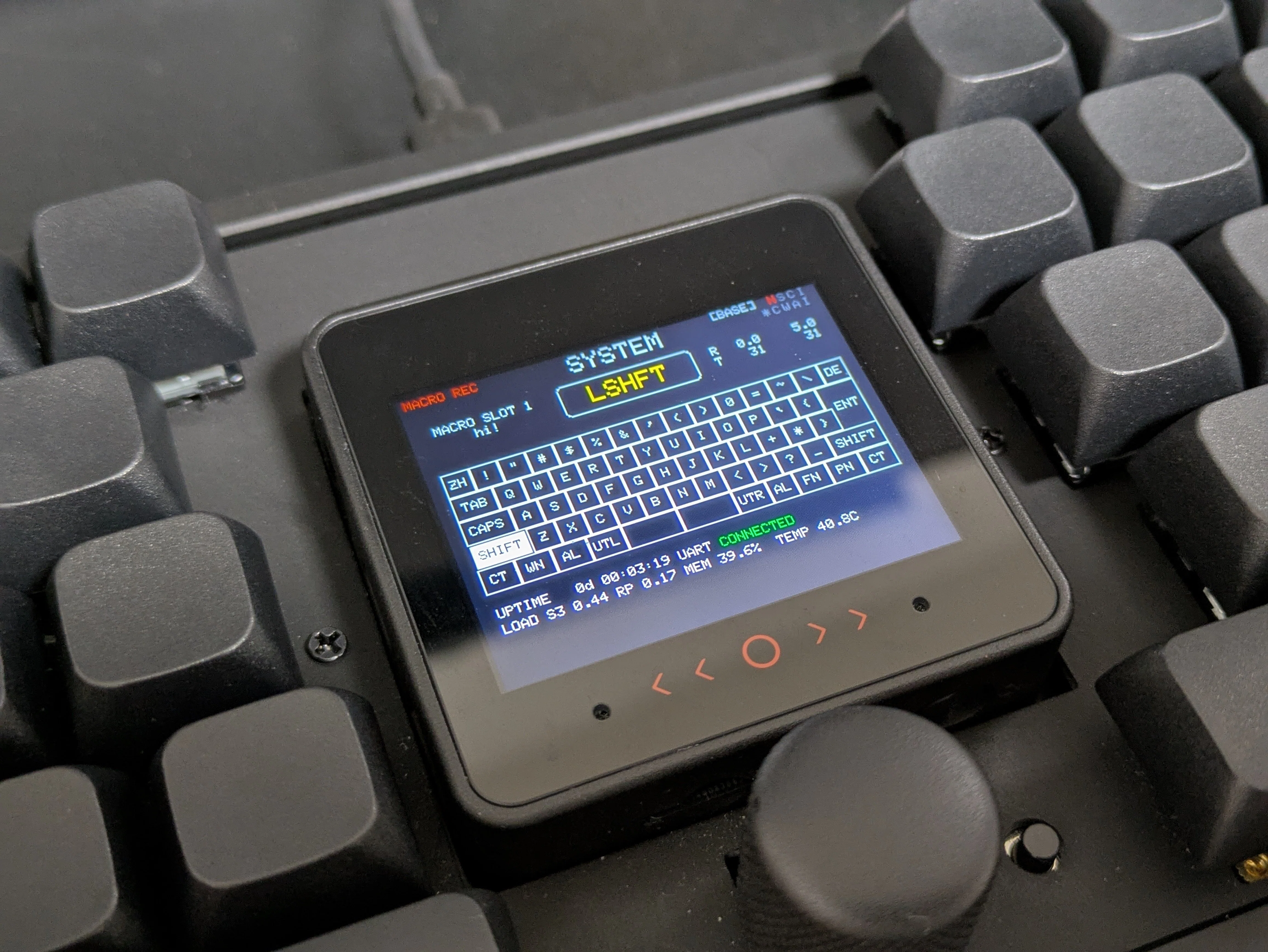 THK-60開発ログ #1 60%キーボードにM5Stack Coreを埋める｜v5heetigo