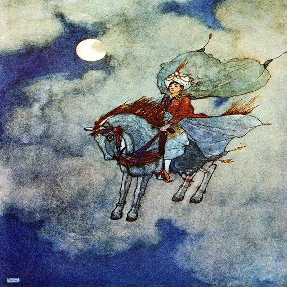 エドマンド・デュラックの挿絵作品。デュラックブルーの美しさ。｜Shae