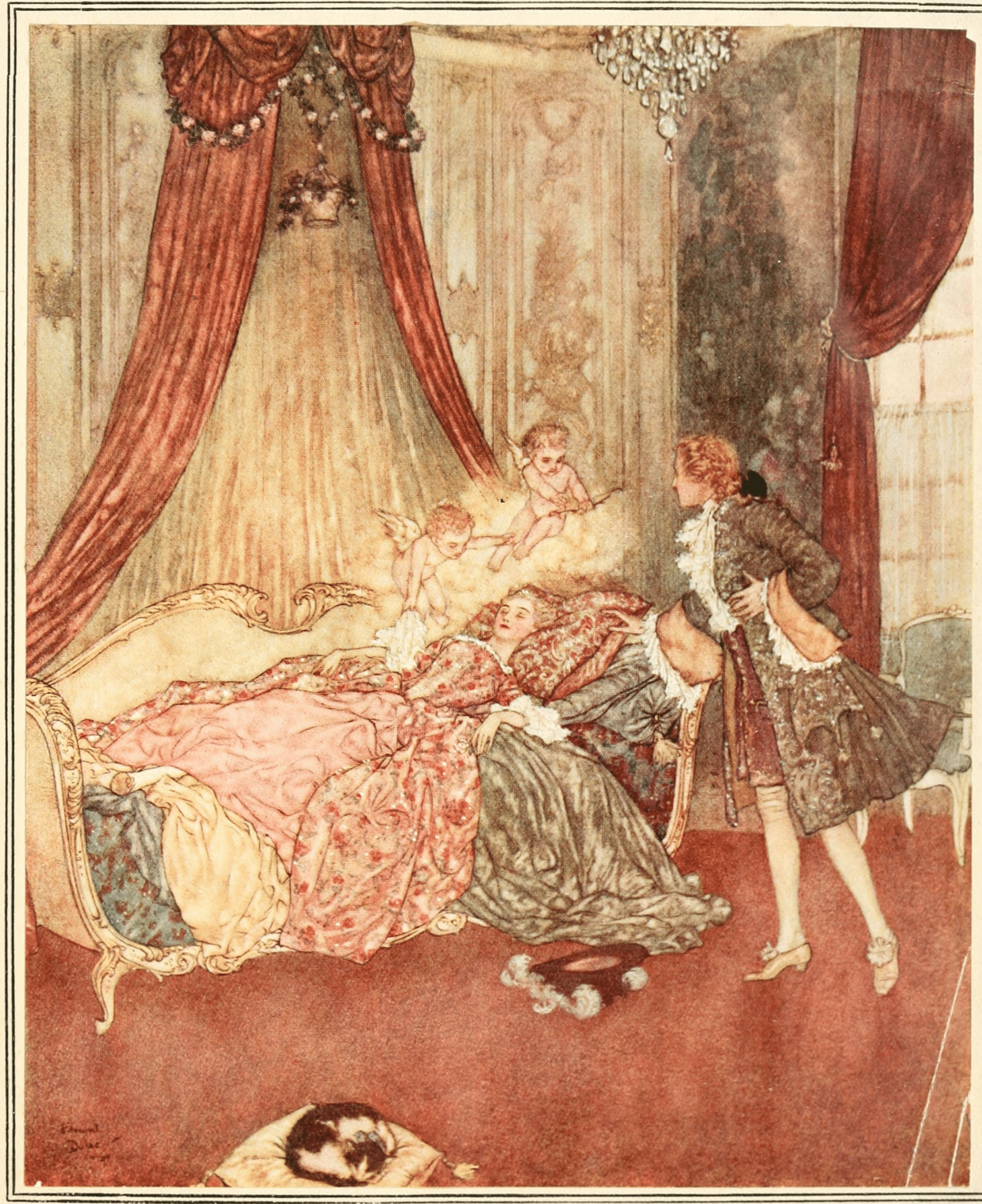 エドマンド・デュラックの挿絵作品。デュラックブルーの美しさ。｜Shae