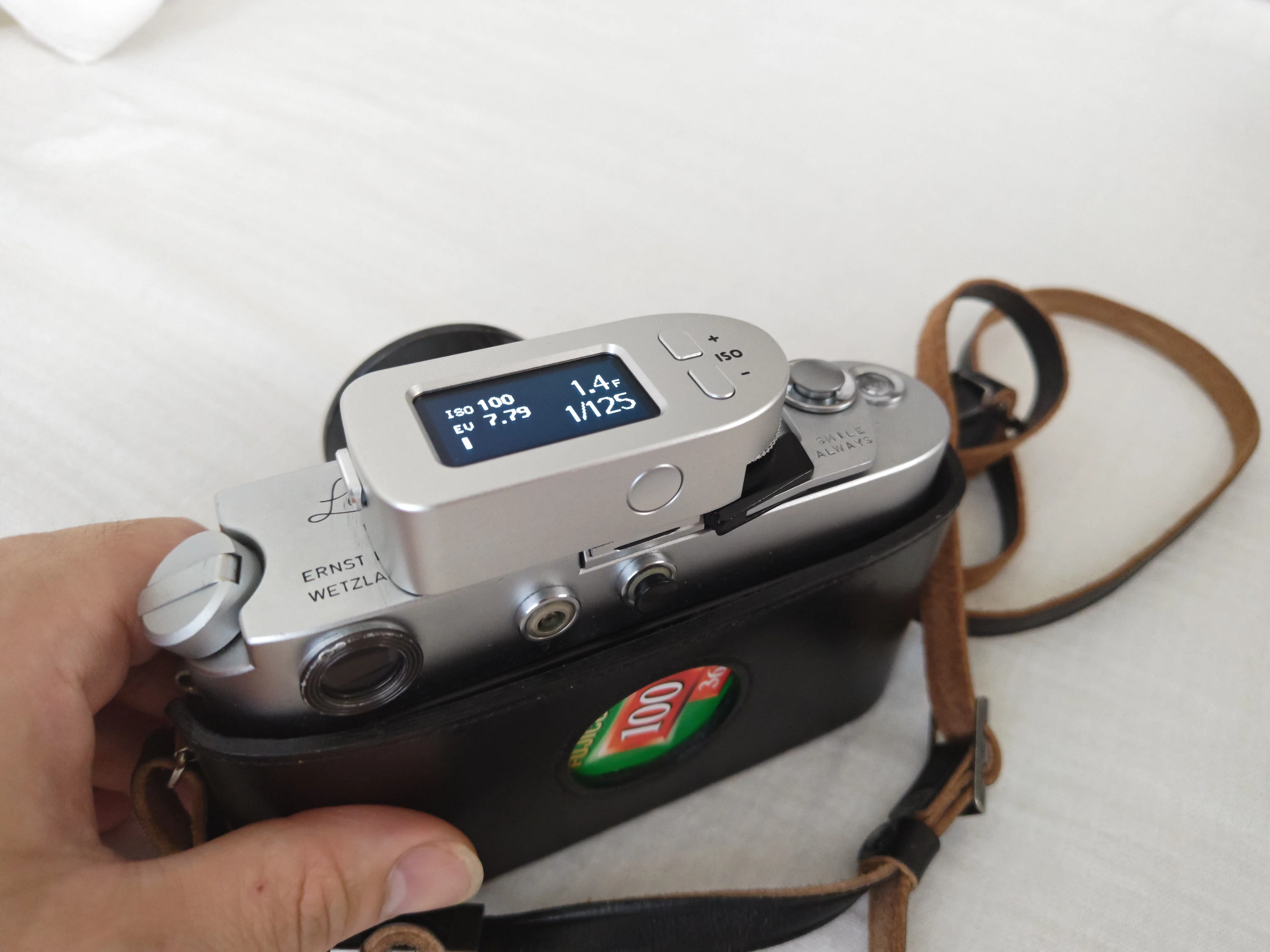 KEKSのM-Meterがやってきた！M型ライカユーザーに最高の露出計だね