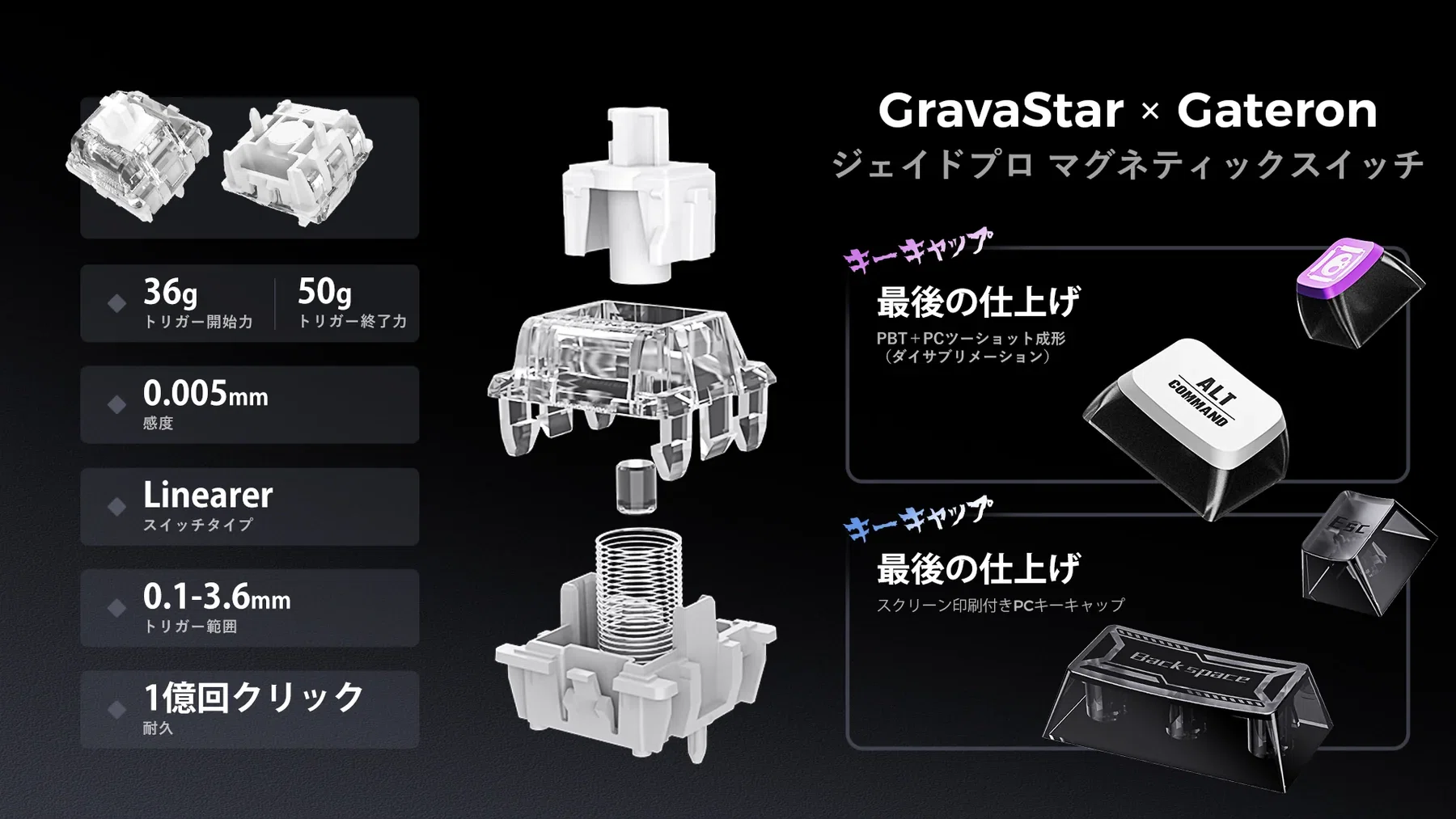 新製品紹介】GravaStar Mercury V75／V75 Lite──Hall Effect搭載75