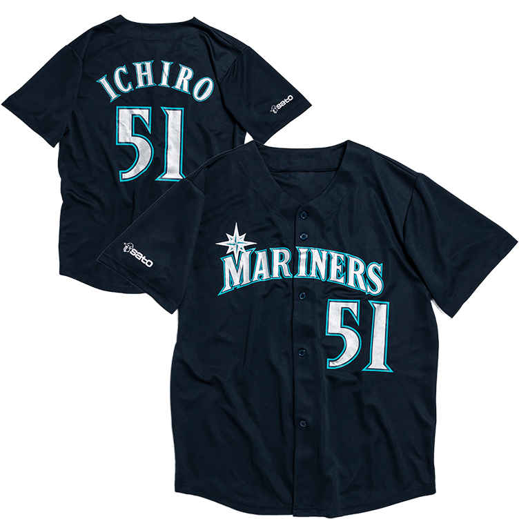 8月10日球場配布品　マリナーズ　イチロー　野球殿堂・永久欠番記念ユニフォーム SEA】イチロー殿堂入り記念ウィーク開催【永久欠番記念式典