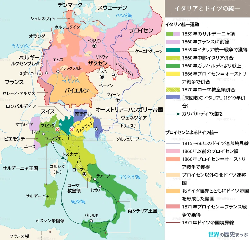 統一への道 ― 19世紀イタリアがたどった波乱と情熱｜手島おさむ