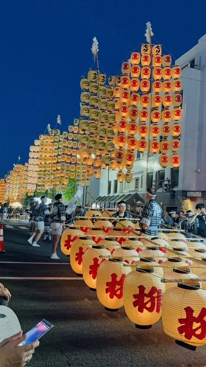 あまりに大満足】秋田の竿燈祭りに行ってみた｜mayu