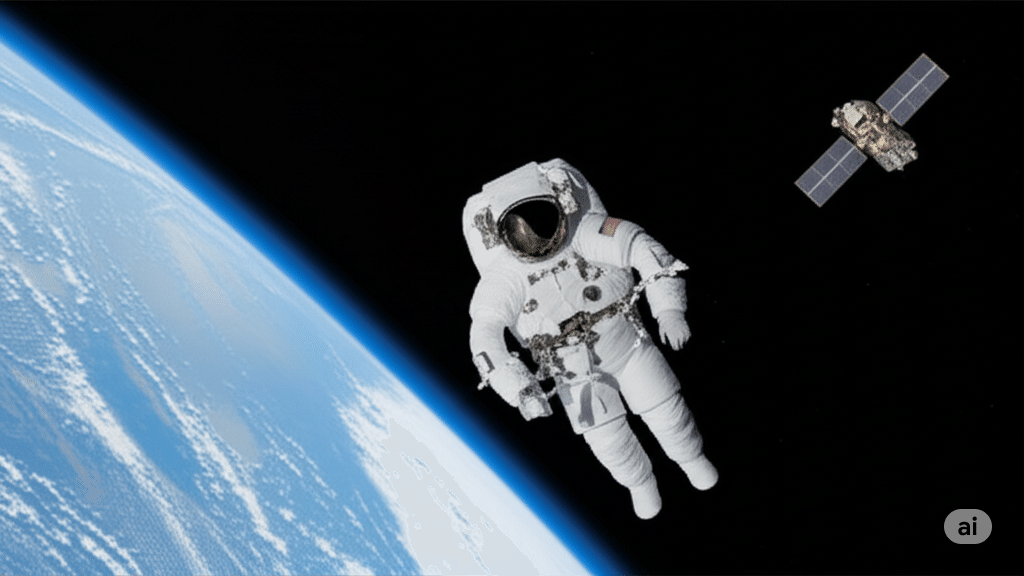 Geminiと宇宙飛行士の絵を描いてみた#AIと自由研究｜沖 哲也