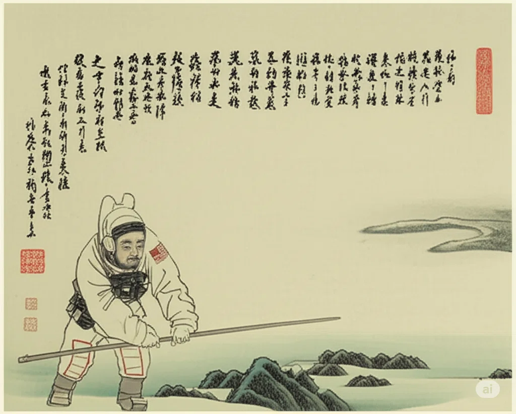 Geminiと宇宙飛行士の絵を描いてみた#AIと自由研究｜沖 哲也