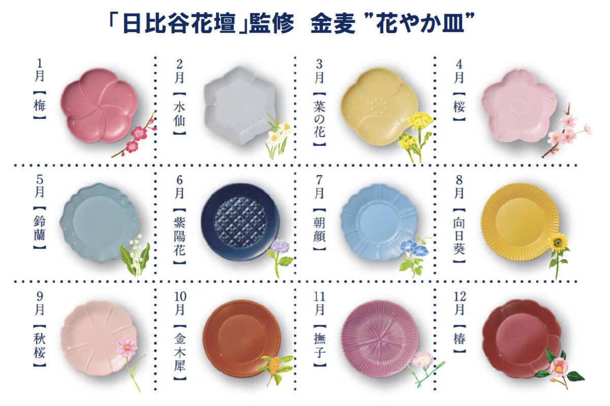 金麦花やか皿 ５枚　２セット（１９２点分）レシート ☆金麦 花やか皿 5枚 2セット（192点分）レシート☆ - メルカリ
