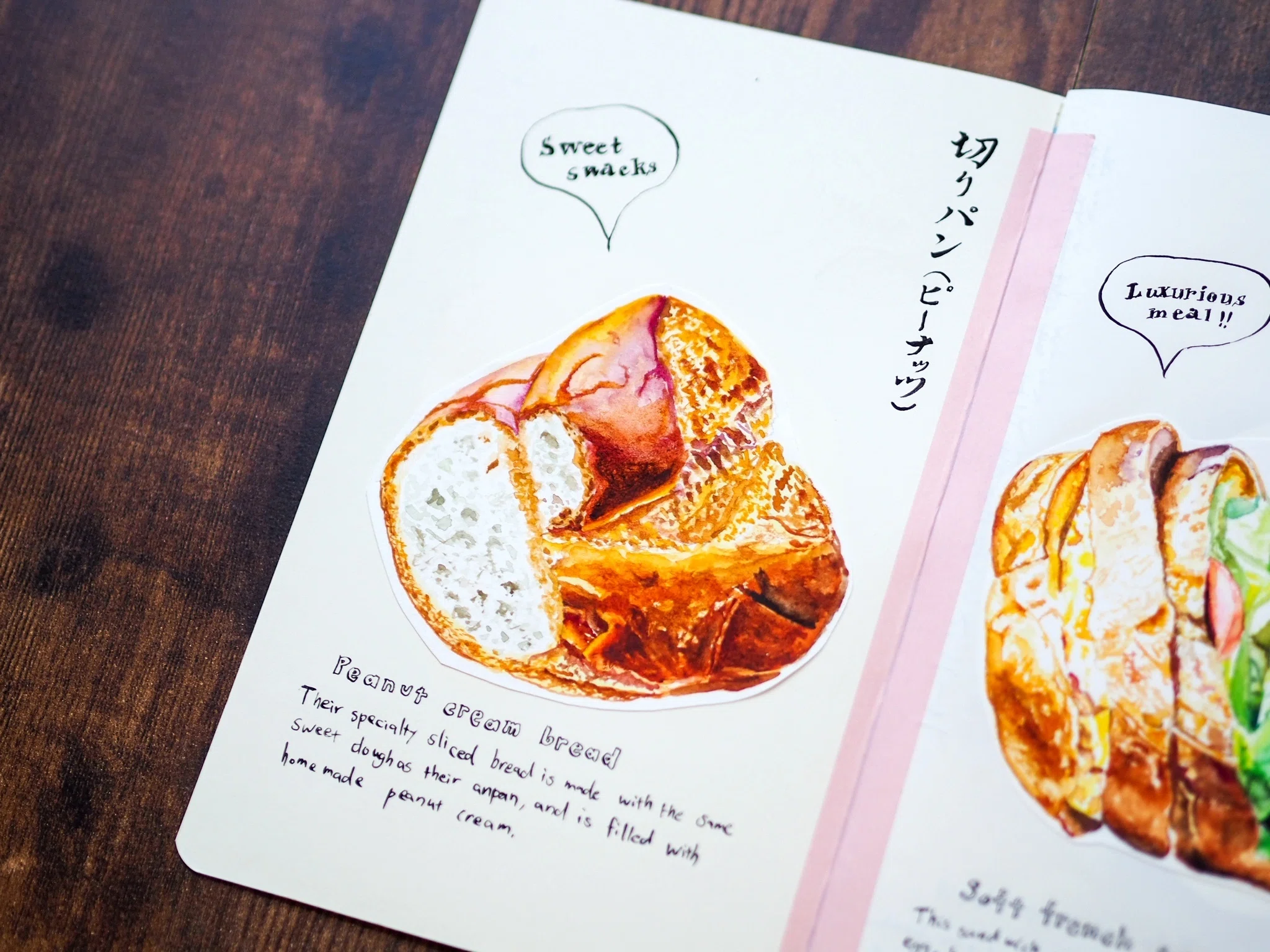 この夏、お昼ご飯に食べたパンの記録｜きのっこ@手書きフェチ